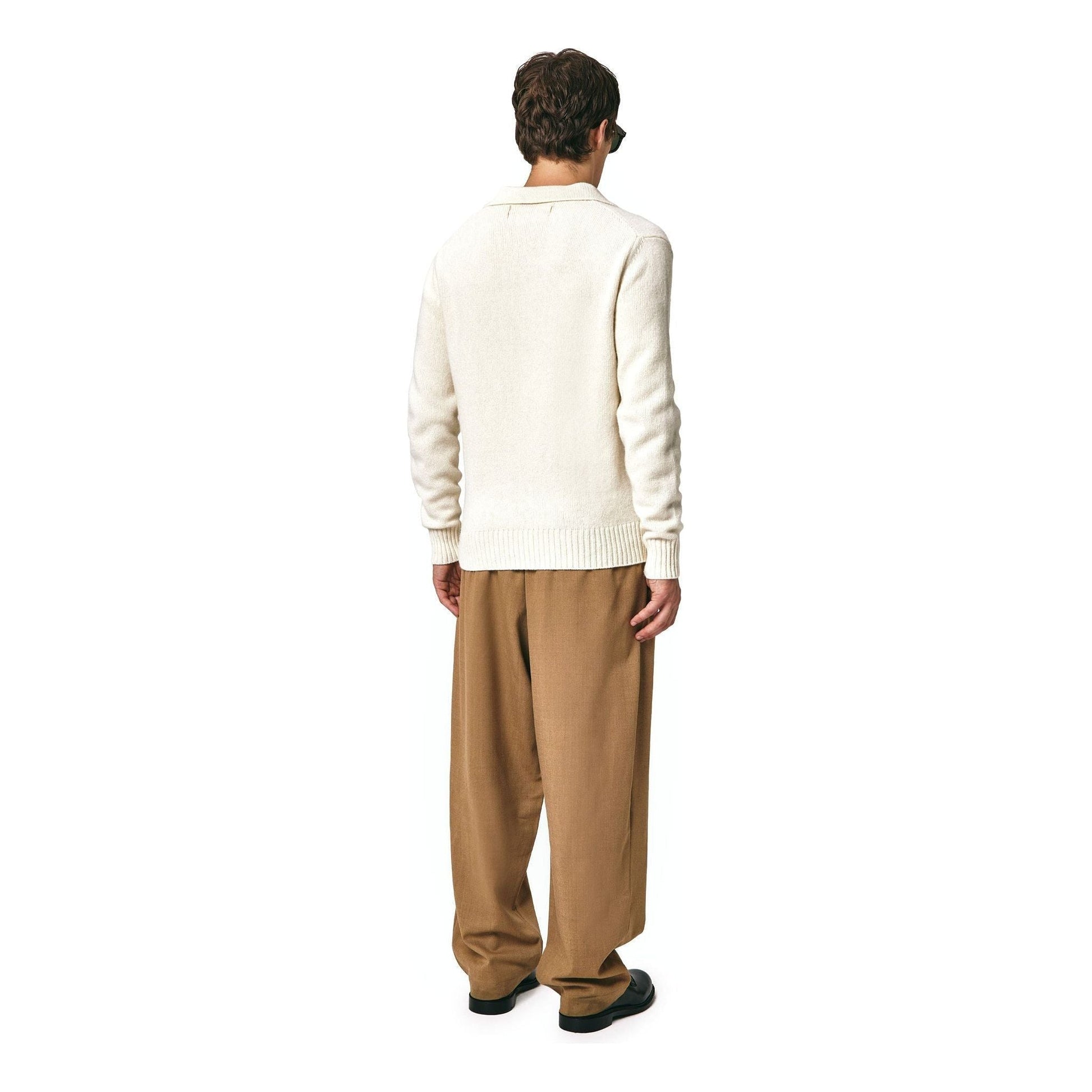 Seven Gauge U Sweater Lambswool Polo