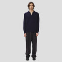 Seven Gauge U Sweater Lambswool Polo