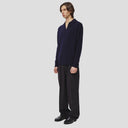 Seven Gauge U Sweater Lambswool Polo