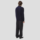 Seven Gauge U Sweater Lambswool Polo