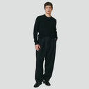 Seven Gauge U Sweaters nero / s Lambswool Crewneck Sweater