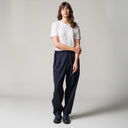 Seven Gauge U Trouser Trouser Tropical Wool, Blu