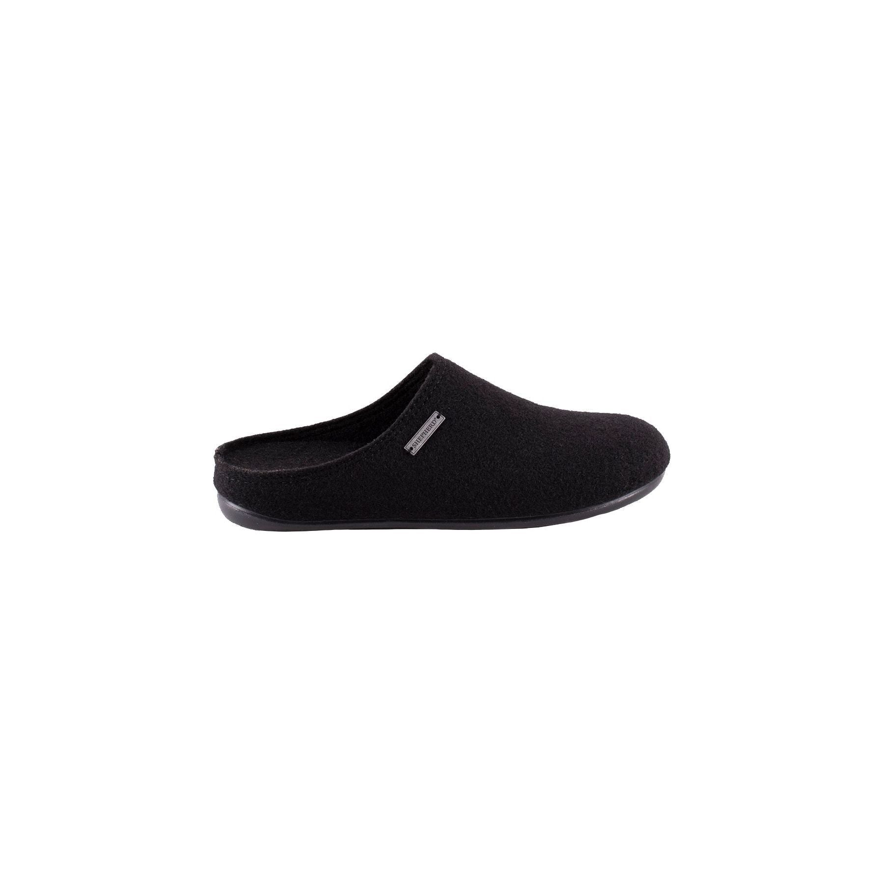 Shepherd of Sweden W Slippers Cilla Slipper, Black