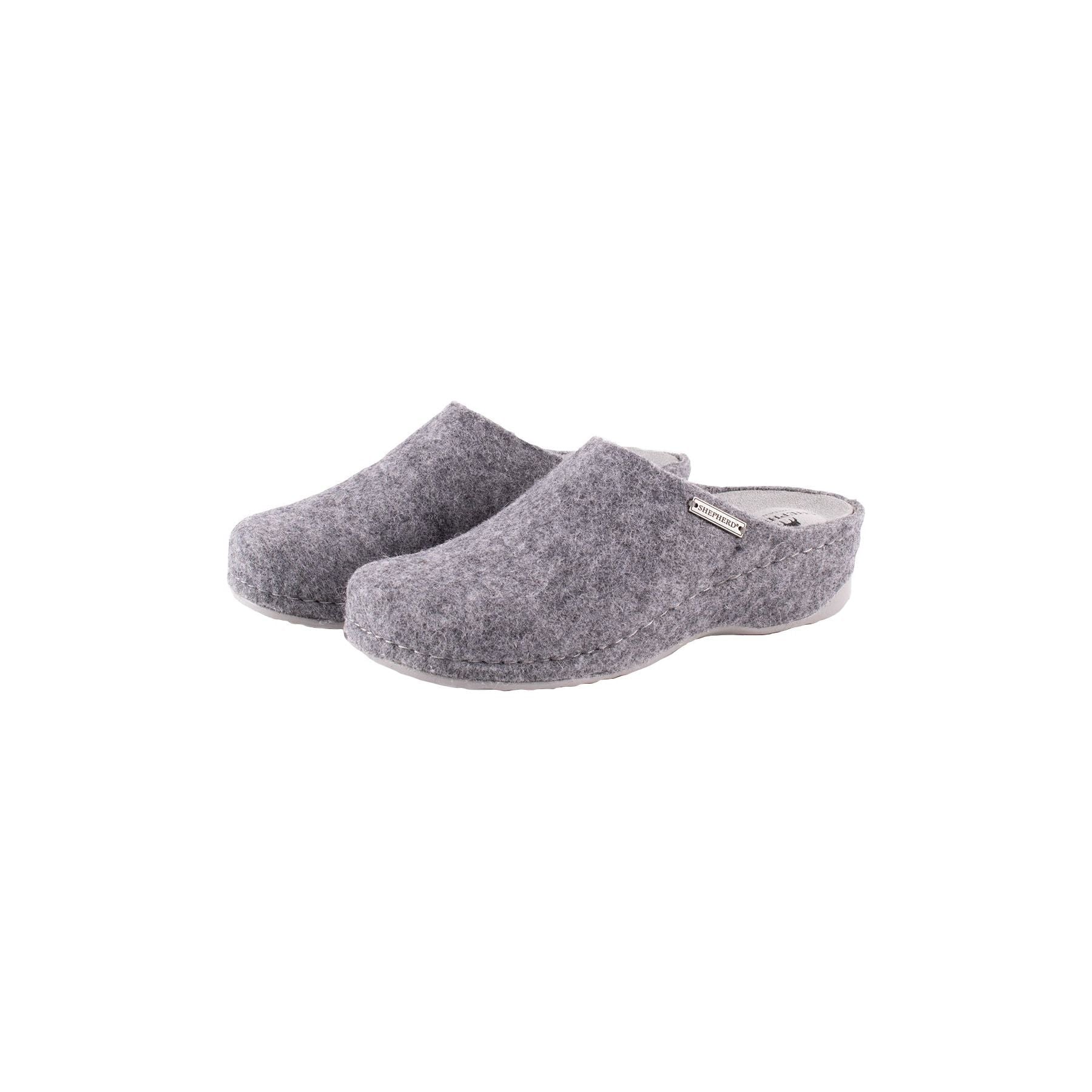 Shepherd of Sweden W Slippers Gitte Slipper, Grey