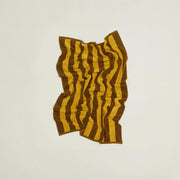 Simple Striped Terry Towel, Mustard/Bronze