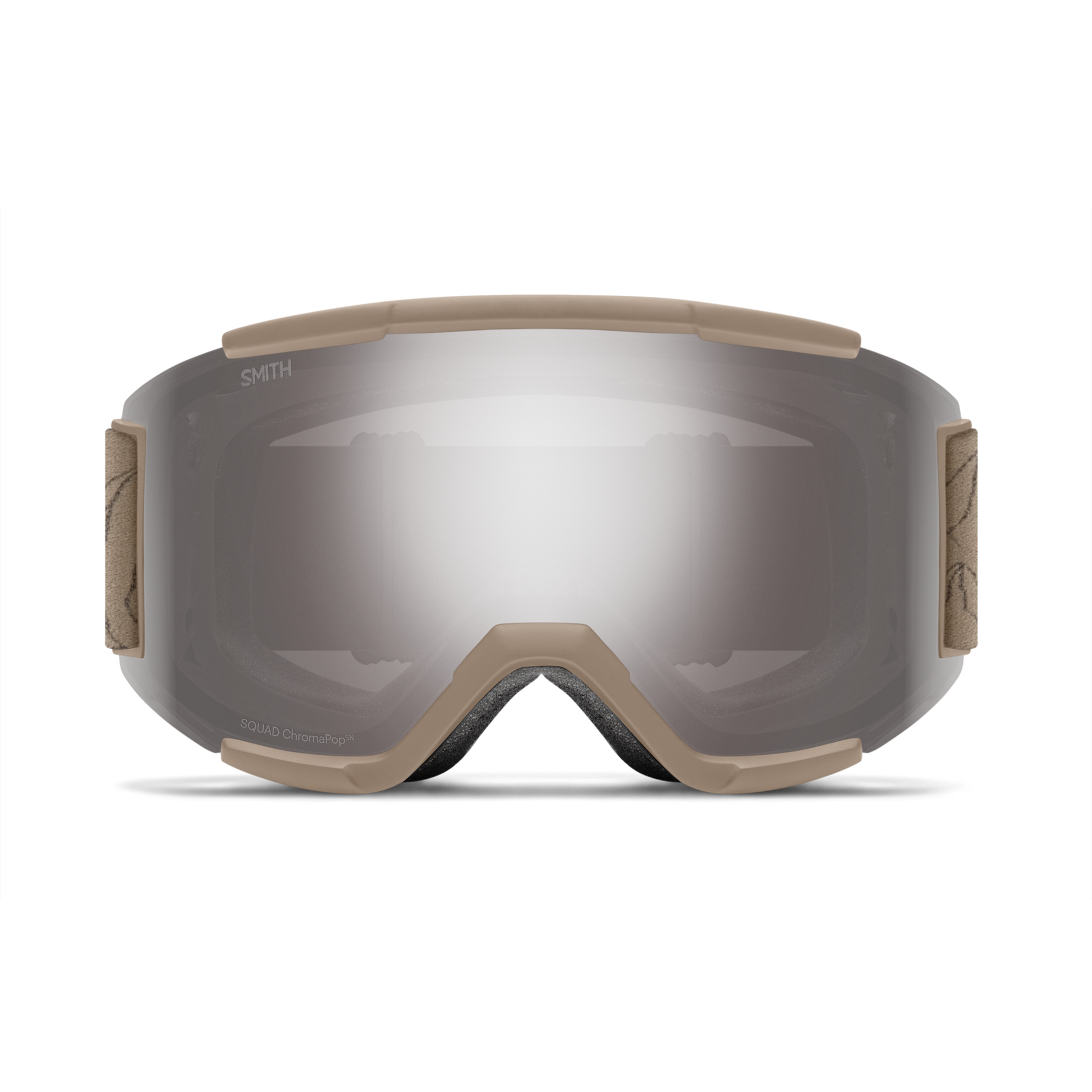 Smith Optics Snow Goggle Squad - Bandit - ChromaPop Sun Platinum Mirror