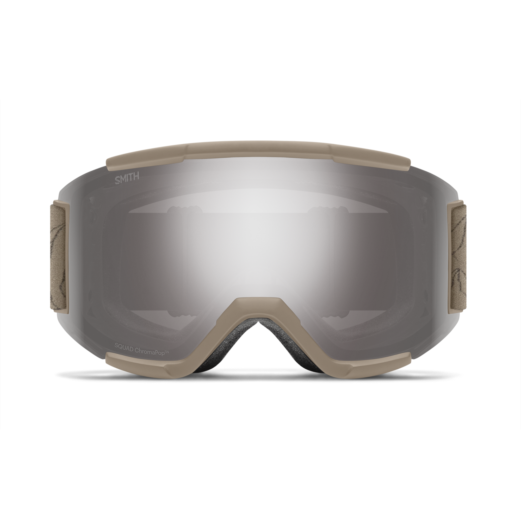 Smith Optics Snow Goggle Squad - Bandit - ChromaPop Sun Platinum Mirror