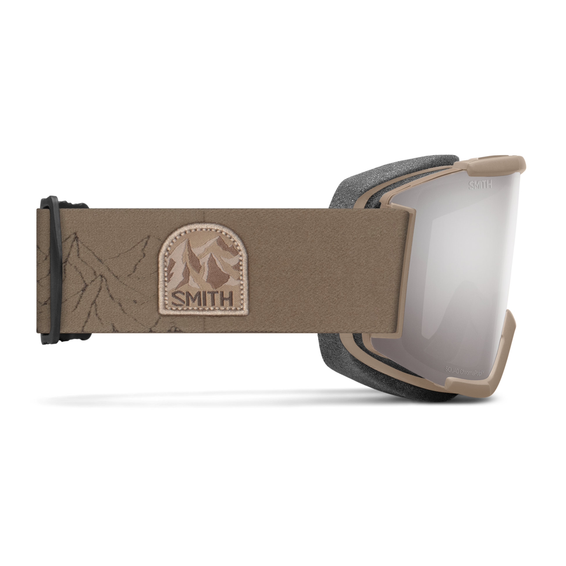 Smith Optics Snow Goggle Squad - Bandit - ChromaPop Sun Platinum Mirror