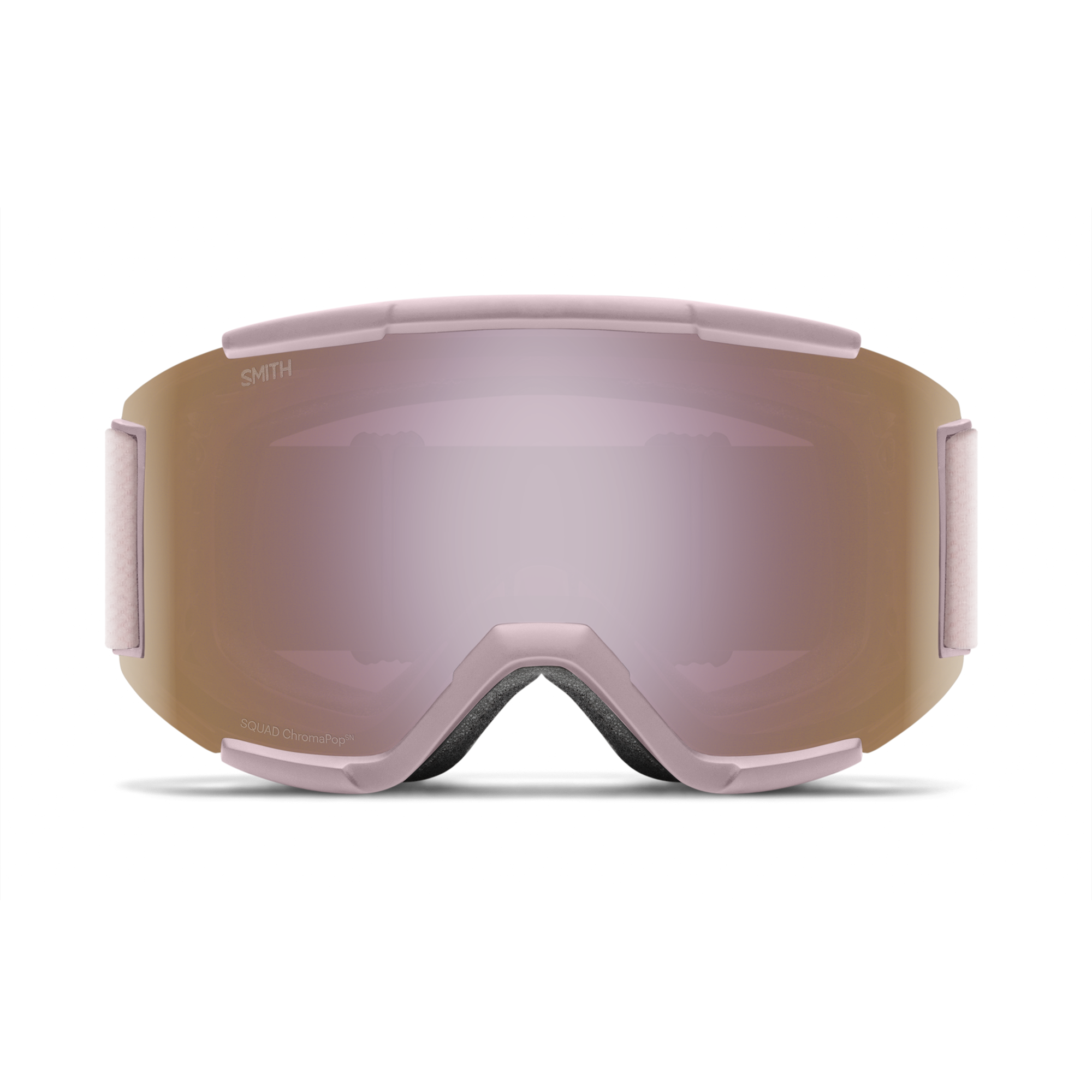 Smith Optics Snow Goggle Squad - Carnation - ChromaPop Everyday Rose Gold Mirror