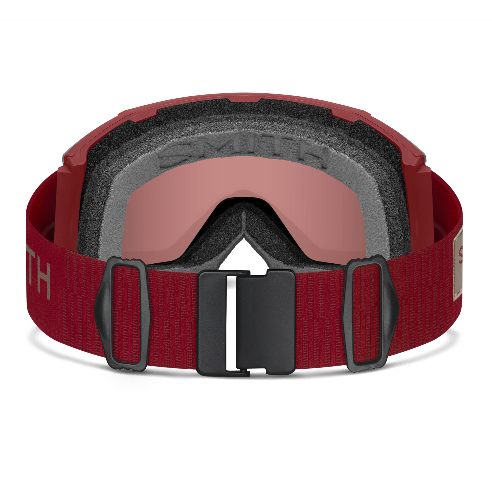 Smith Optics Snow Goggle Squad MAG - Ironwood - Chromapop Everyday Red Mirror