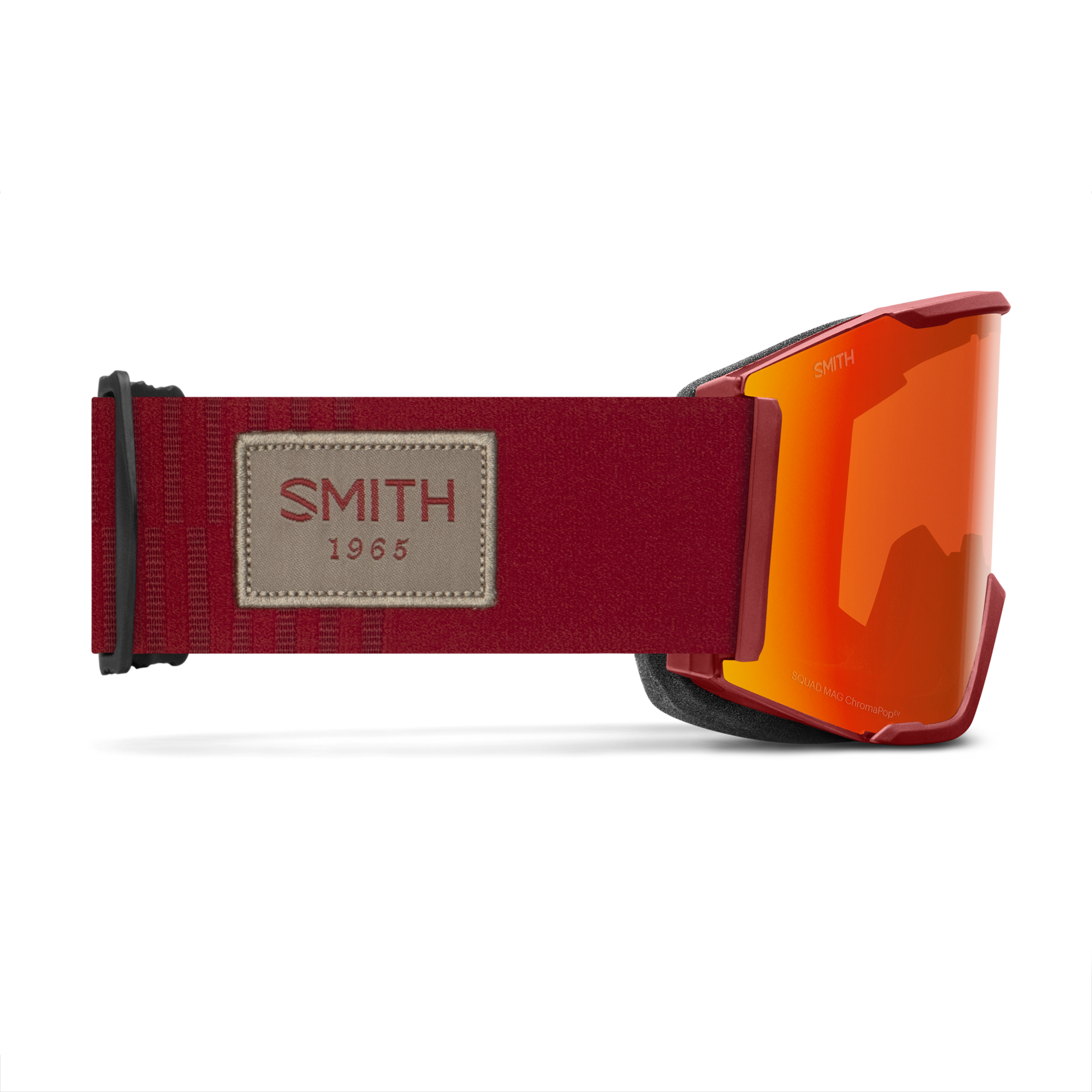 Smith Optics Snow Goggle Squad MAG - Ironwood - Chromapop Everyday Red Mirror