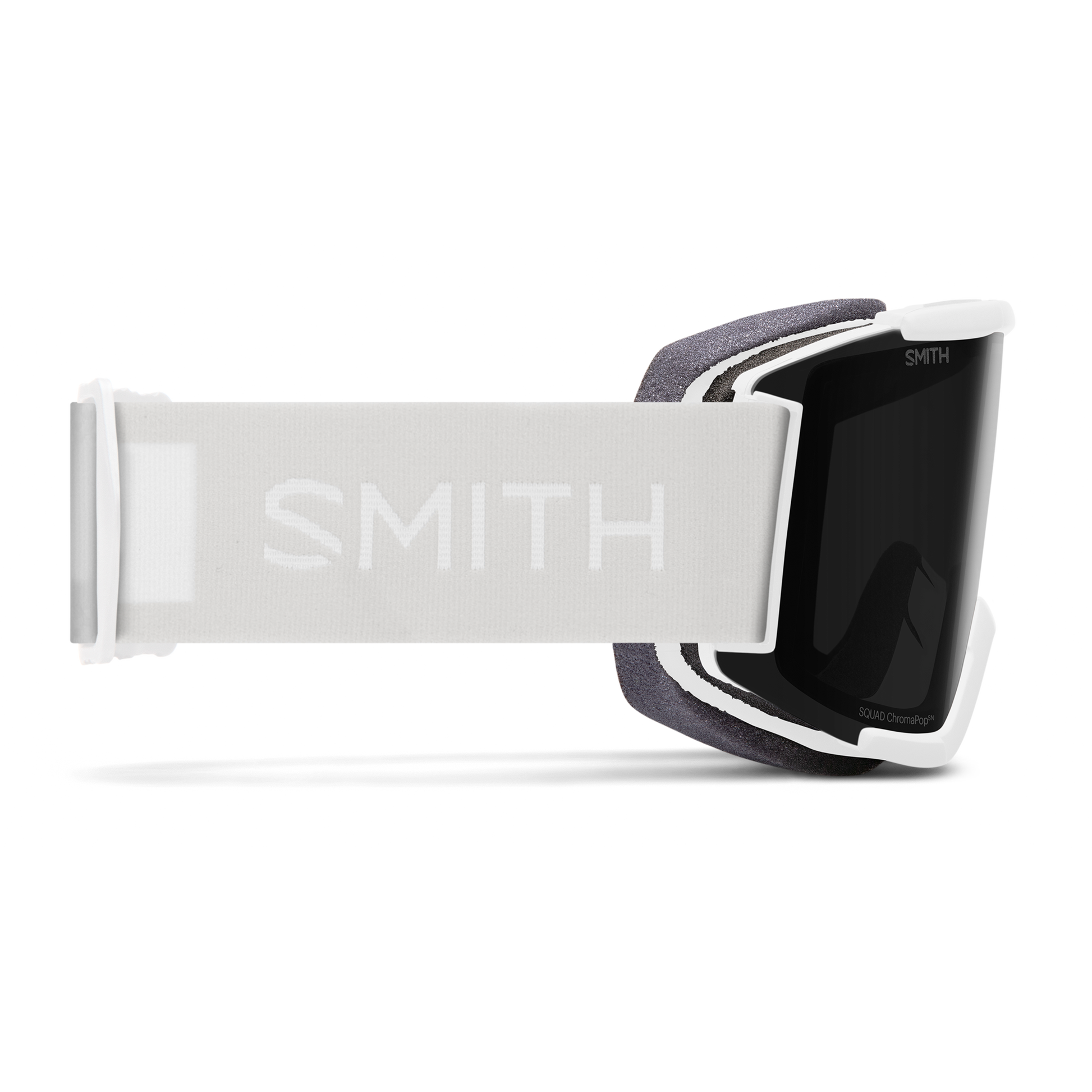 Smith Optics Snow Goggle Squad - White Vapor - ChromaPop Sun Black