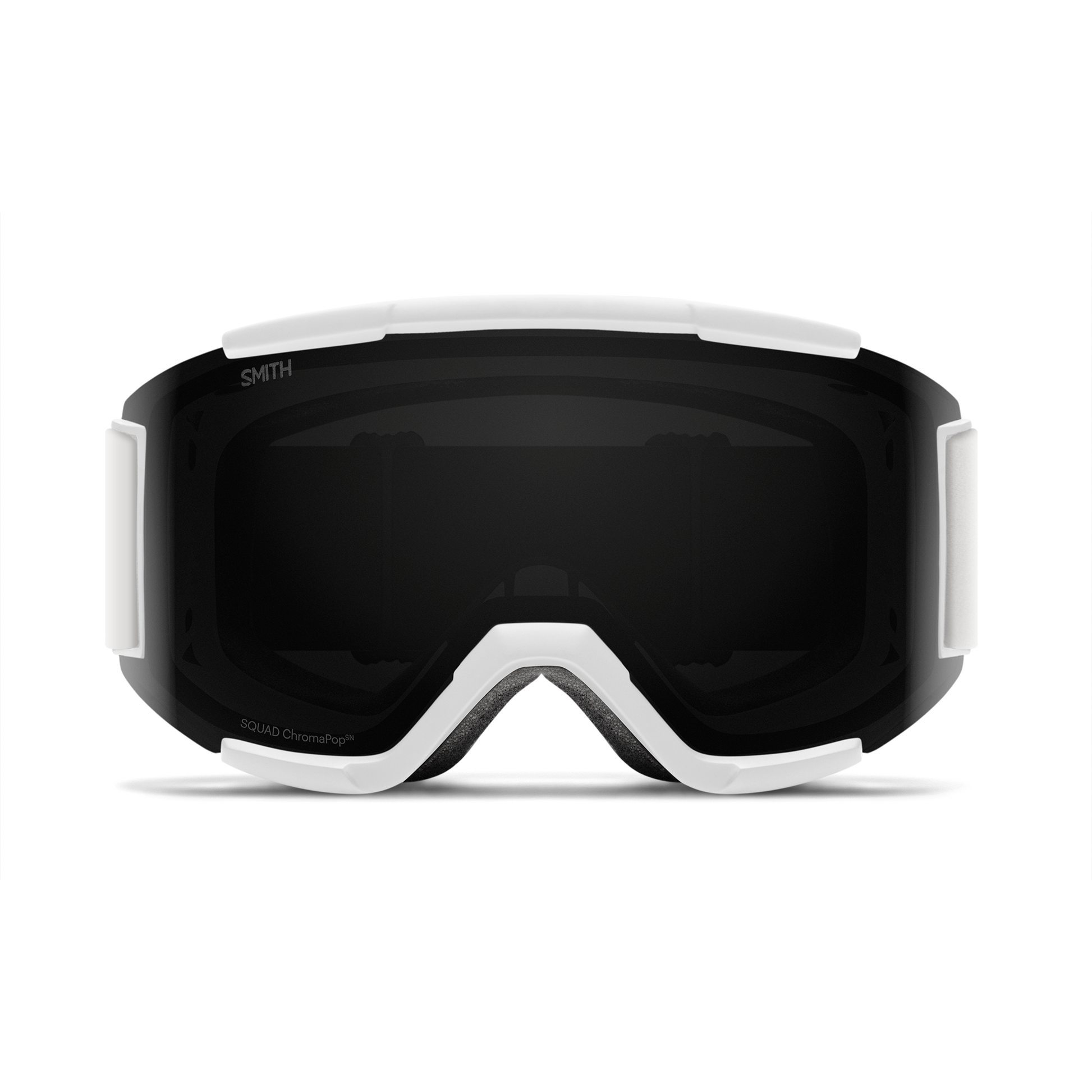 Smith Optics Snow Goggle Squad - White Vapor - ChromaPop Sun Black