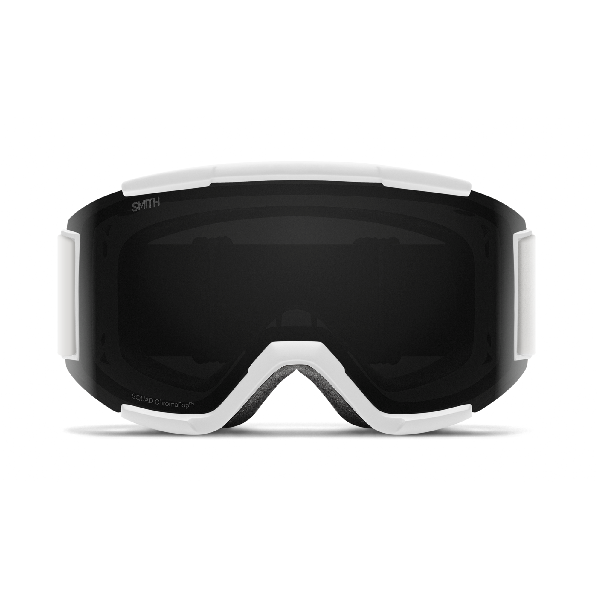 Smith Optics Snow Goggle Squad - White Vapor - ChromaPop Sun Black