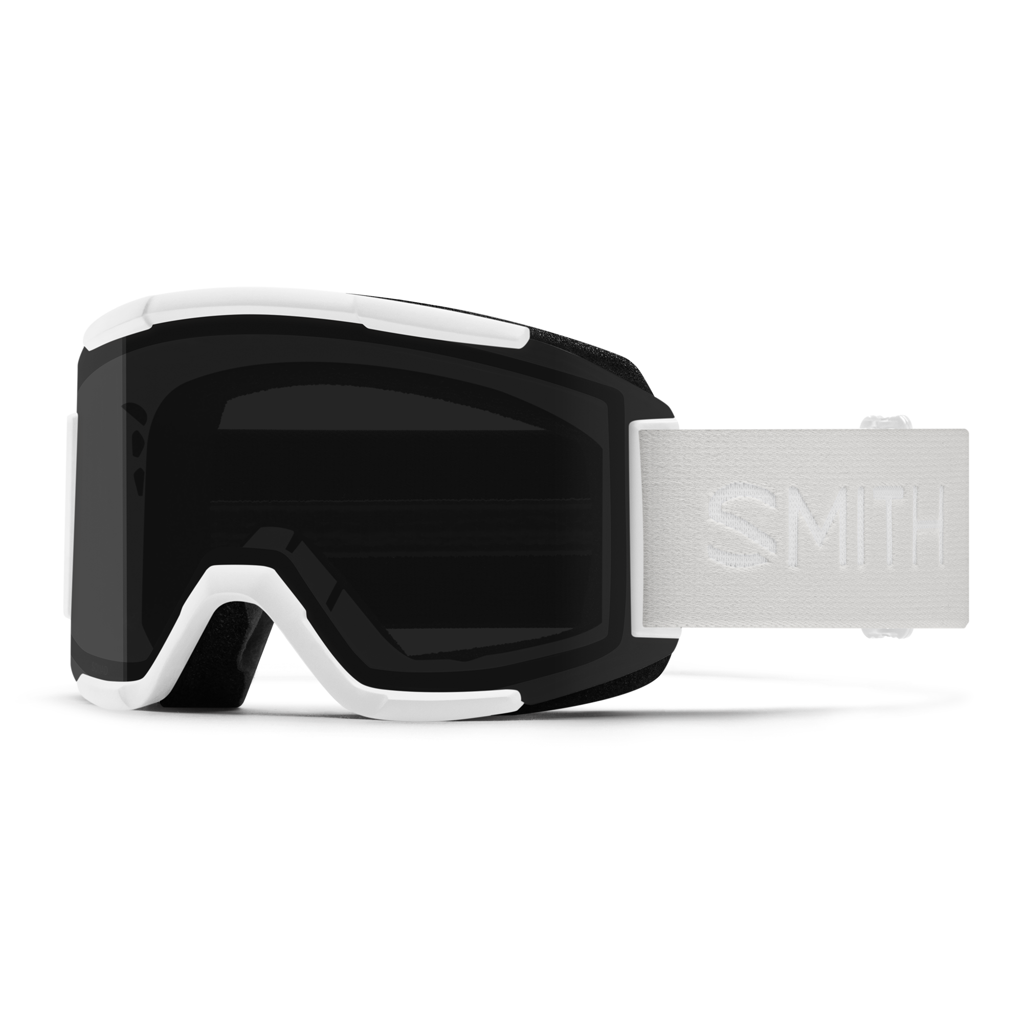 Smith Optics Snow Goggle Squad - White Vapor - ChromaPop Sun Black