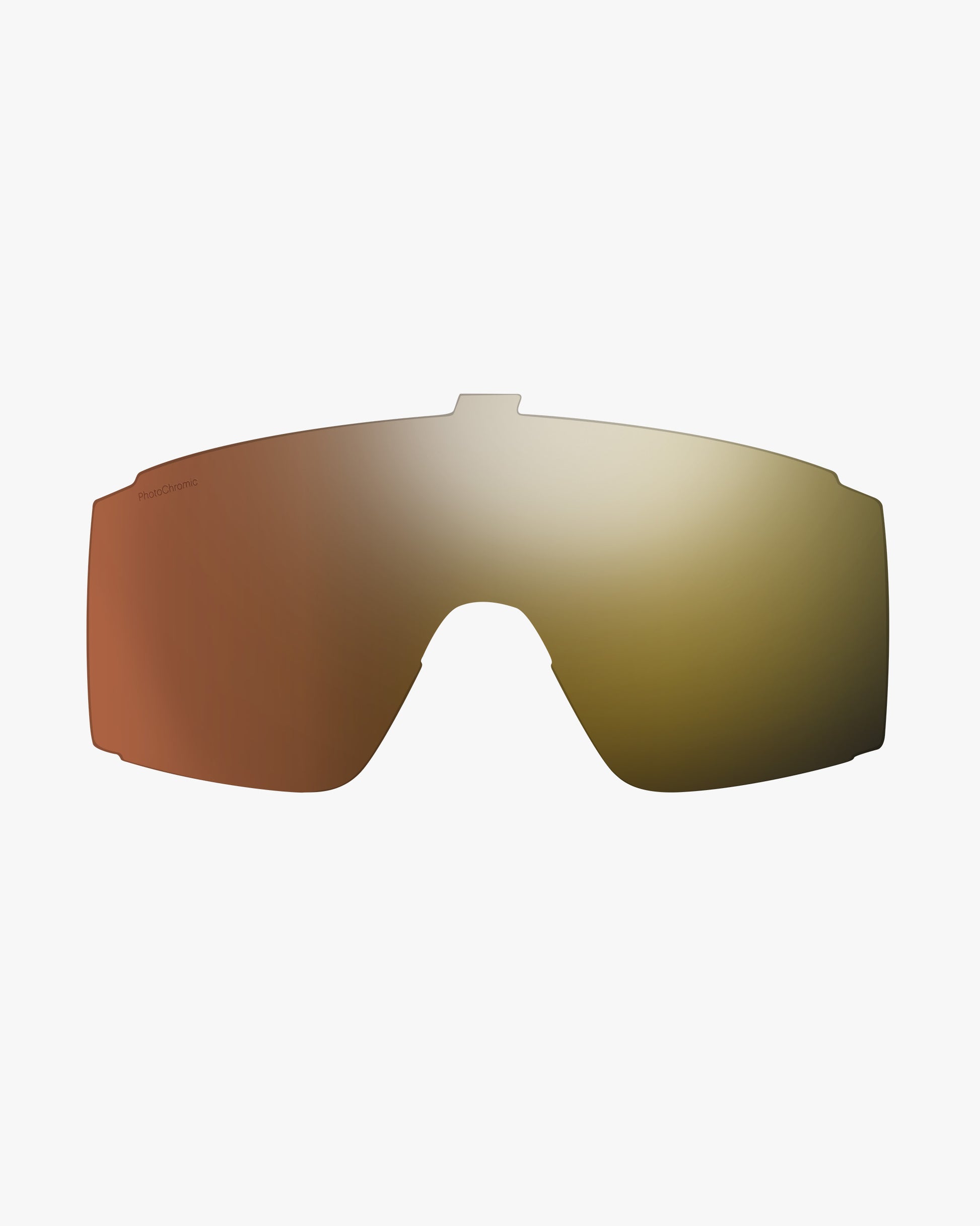 Smith Optics Sun - Replacement One Size Pursuit - Chromapop Glacier Photochromic Copper To Gray With Gold Mirror