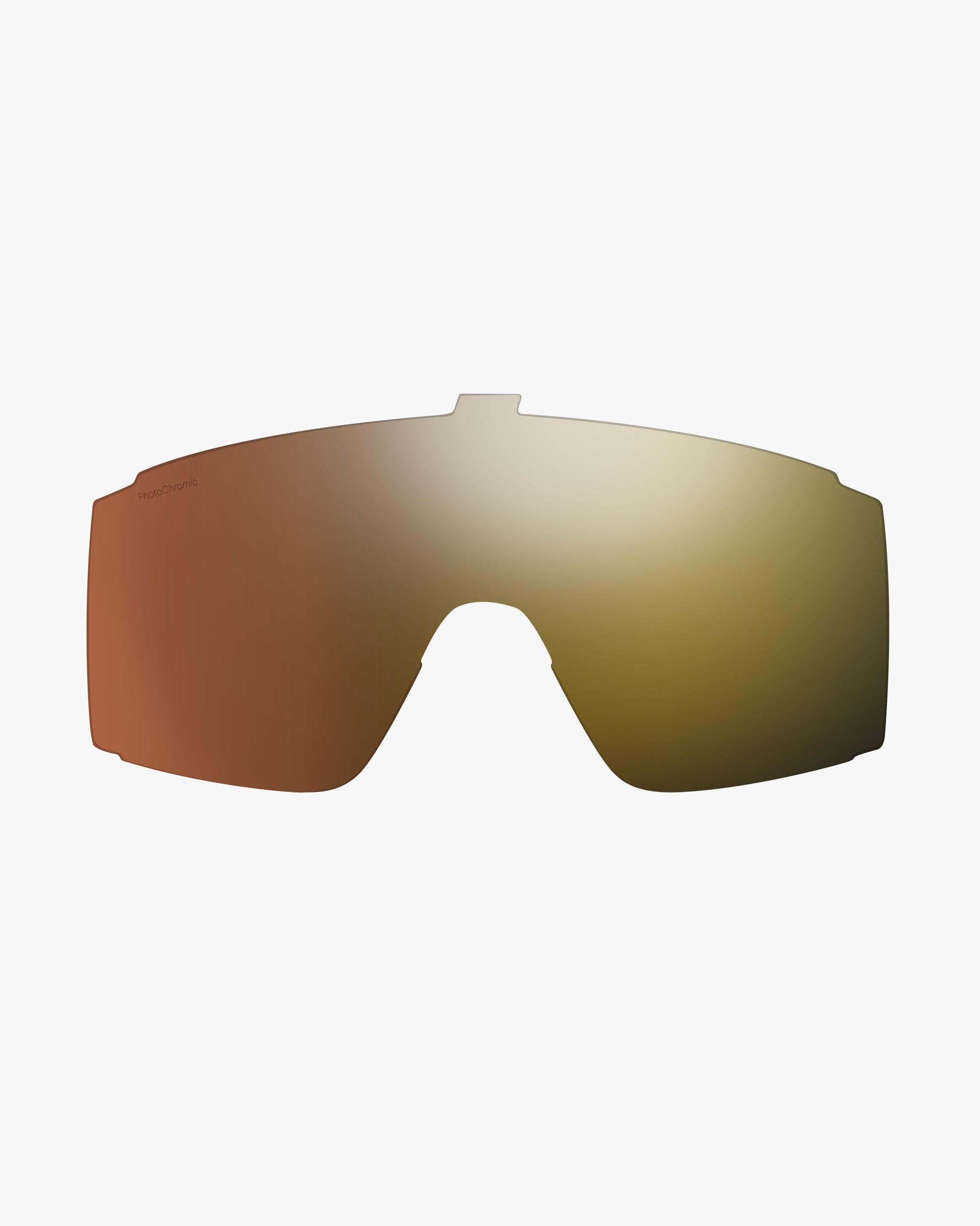 Smith Optics Sun - Replacement One Size Pursuit - Chromapop Glacier Photochromic Copper To Gray With Gold Mirror
