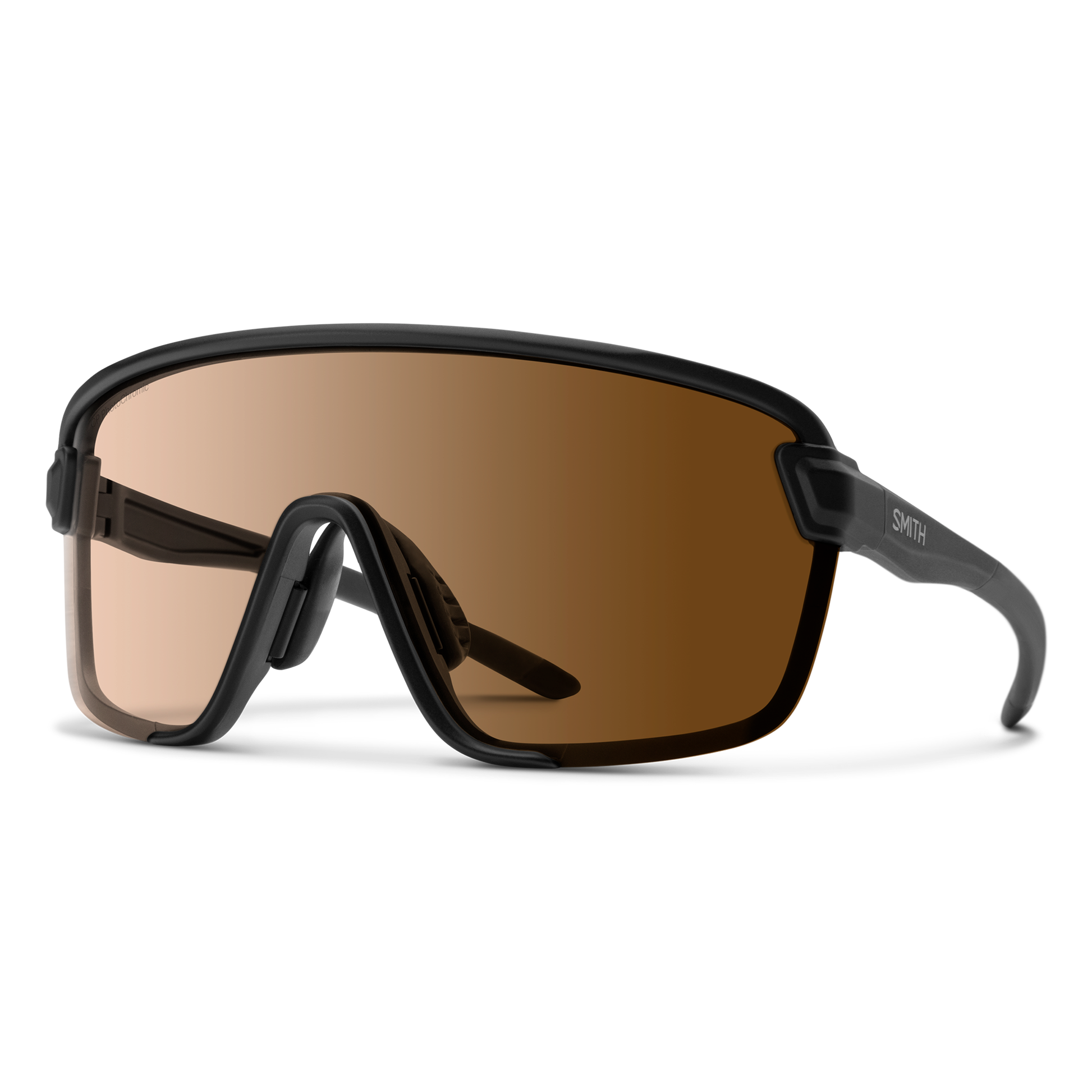 Smith Optics Sunglass Bobcat - Matte Black - ChromaPop Photochromic Brown