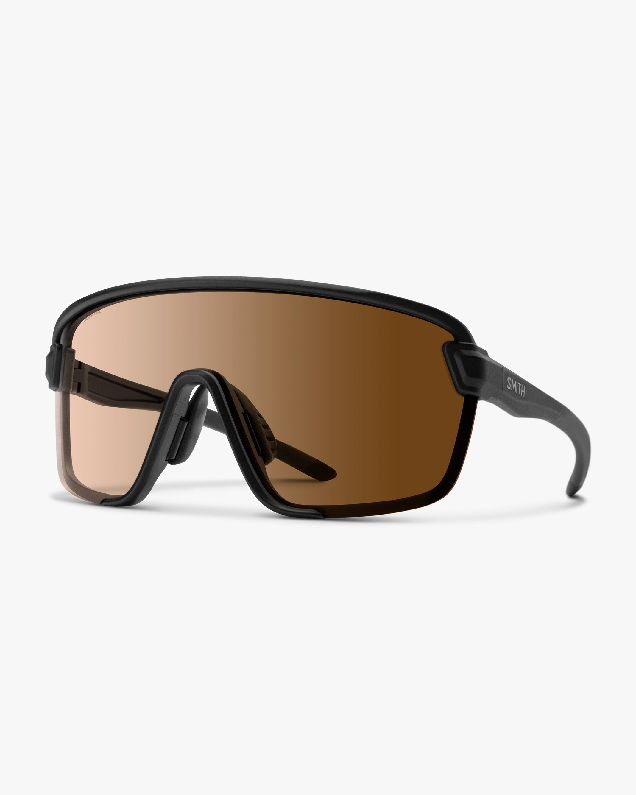 Smith Optics Sunglass Bobcat - Matte Black - ChromaPop Photochromic Brown