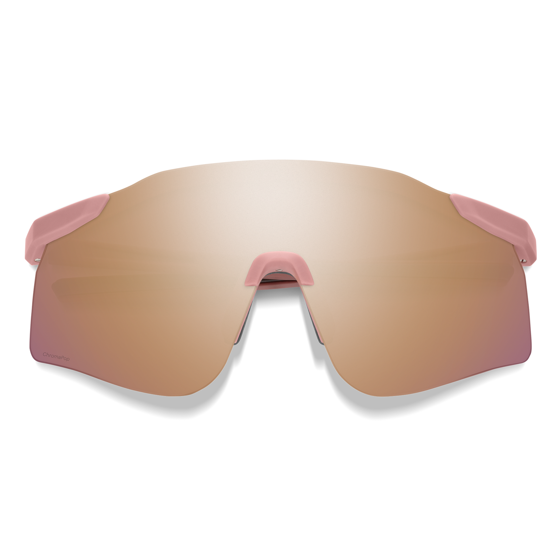 Smith Optics Sunglass Defy - Matte Chalk Rose - ChromaPop Rose Gold Mirror