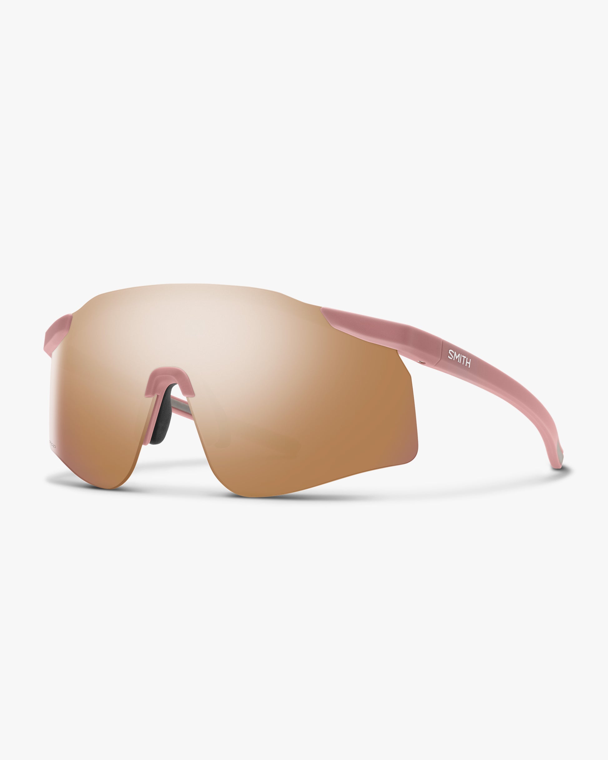 Smith Optics Sunglass Defy - Matte Chalk Rose - ChromaPop Rose Gold Mirror