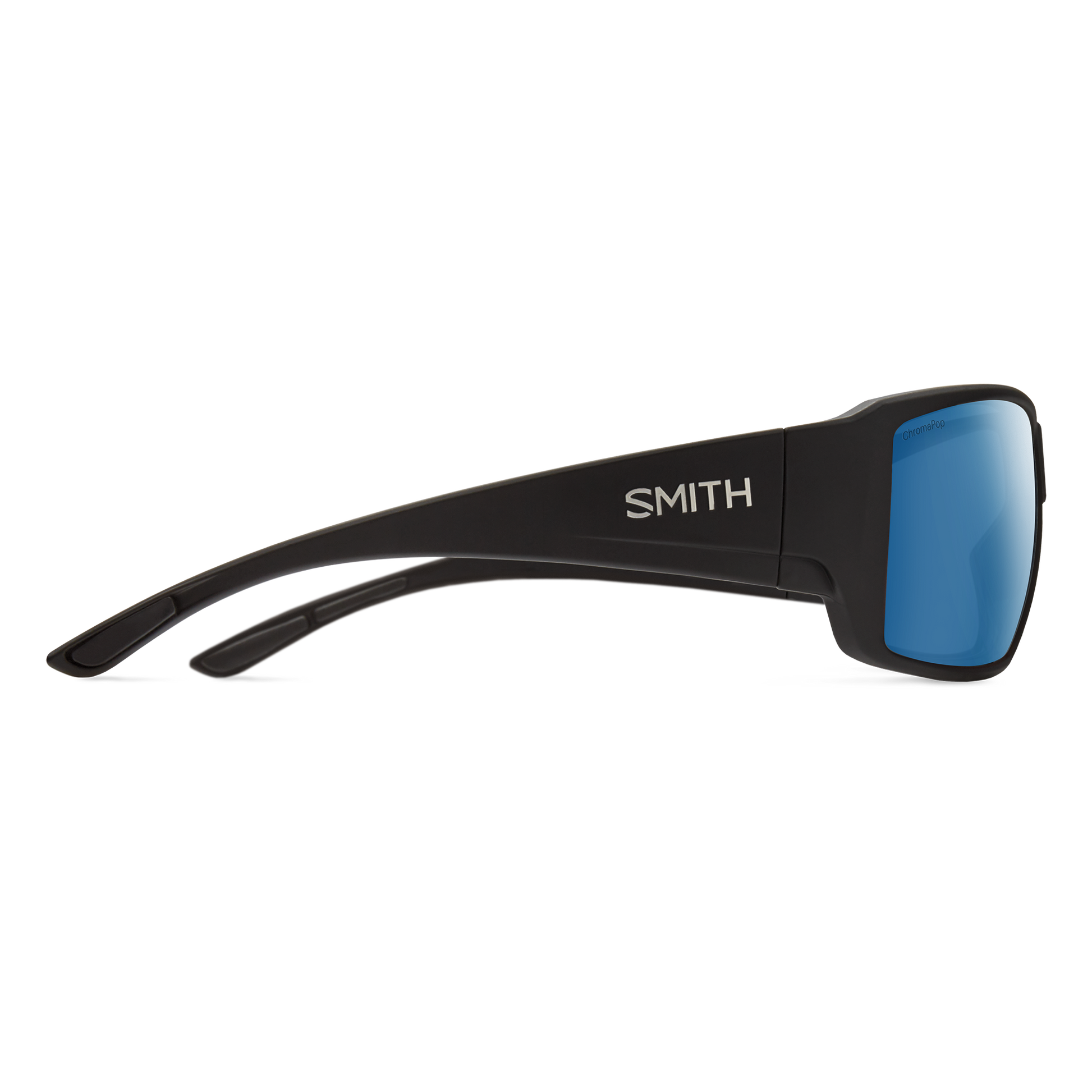 Smith Optics Sunglass Guide's Choice - Matte Black - ChromaPop Polarized Blue Mirror
