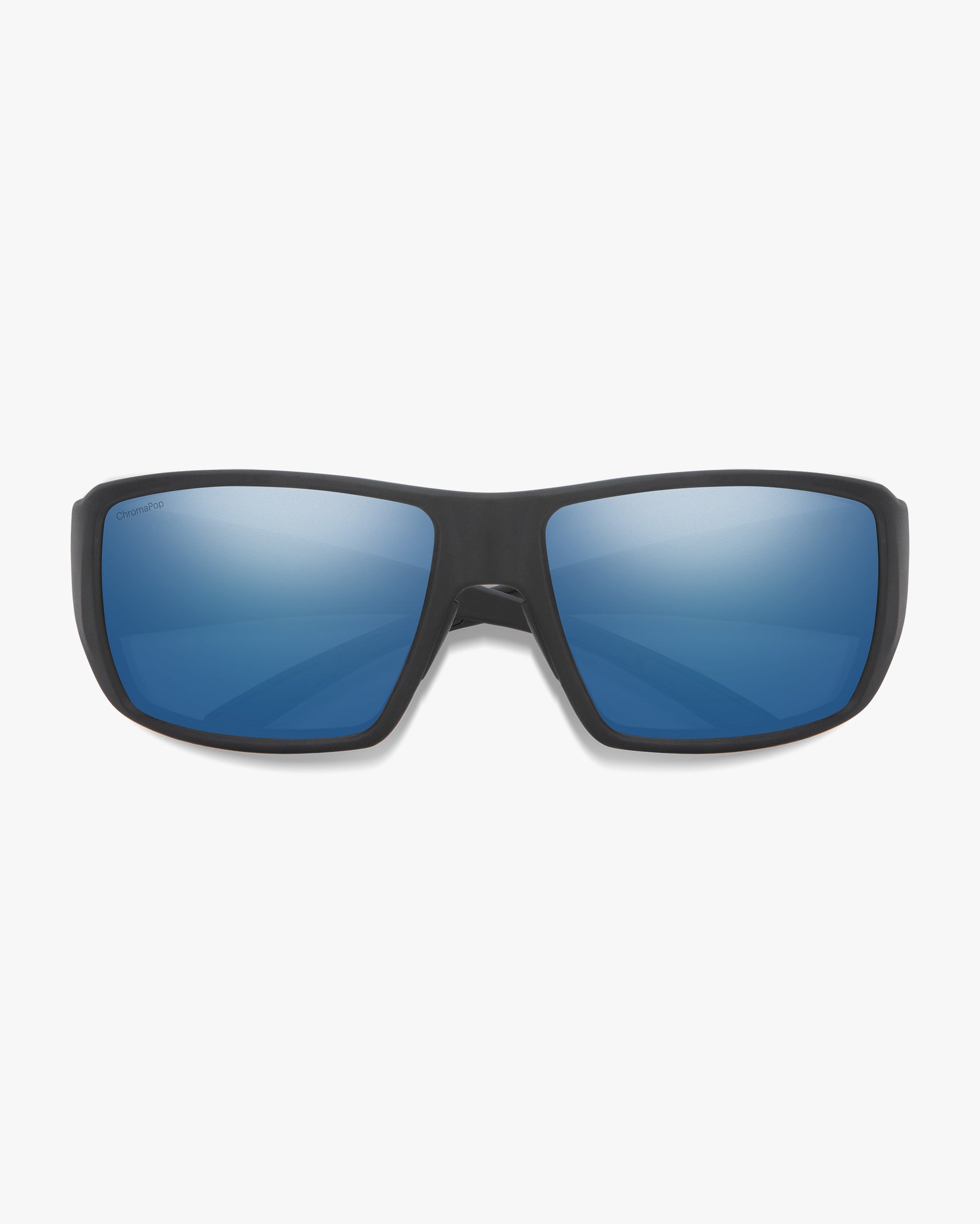 Smith Optics Sunglass Guide's Choice - Matte Black - ChromaPop Polarized Blue Mirror