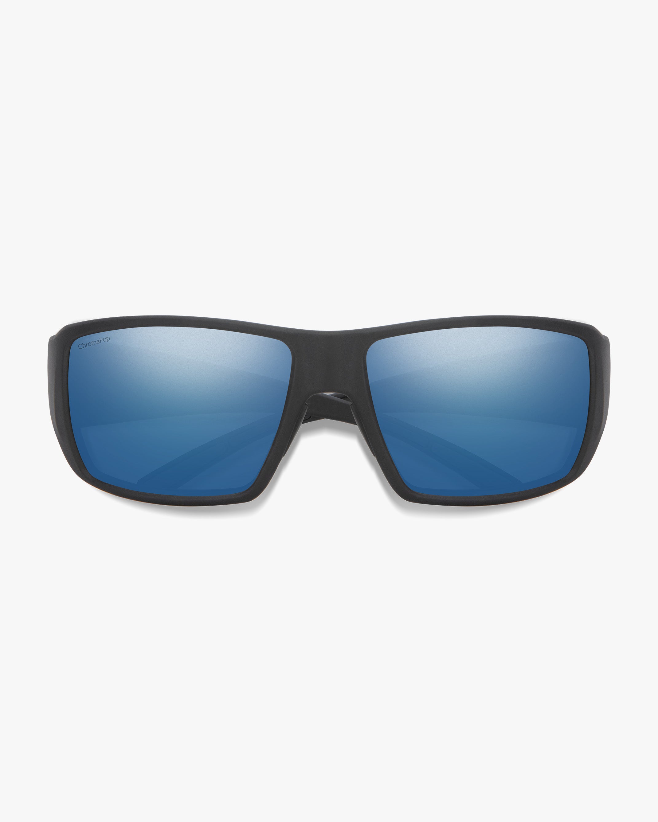 Smith Optics Sunglass Guide's Choice - Matte Black - ChromaPop Polarized Blue Mirror