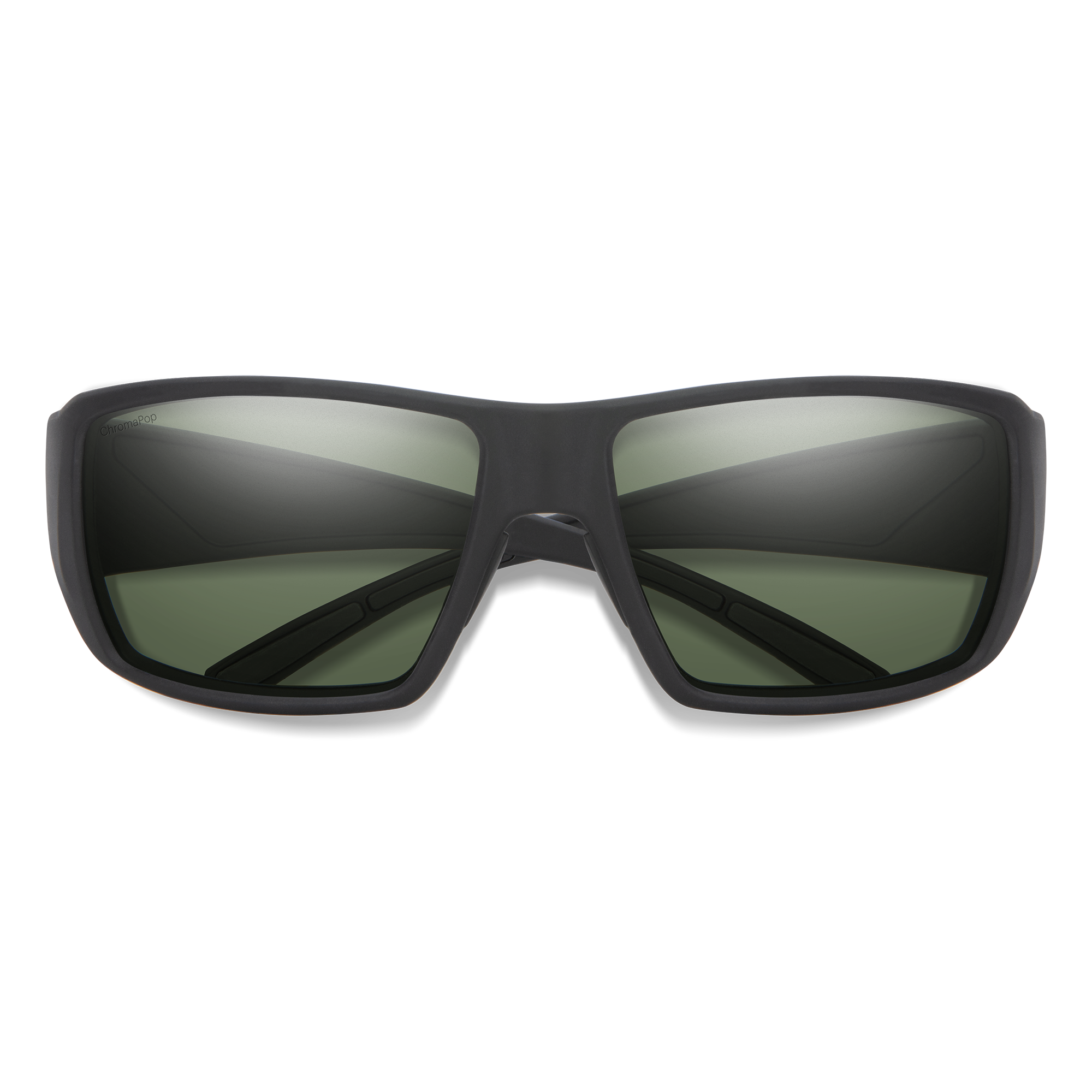 Smith Optics Sunglass Guide's Choice - Matte Black - ChromaPop Polarized Gray Green