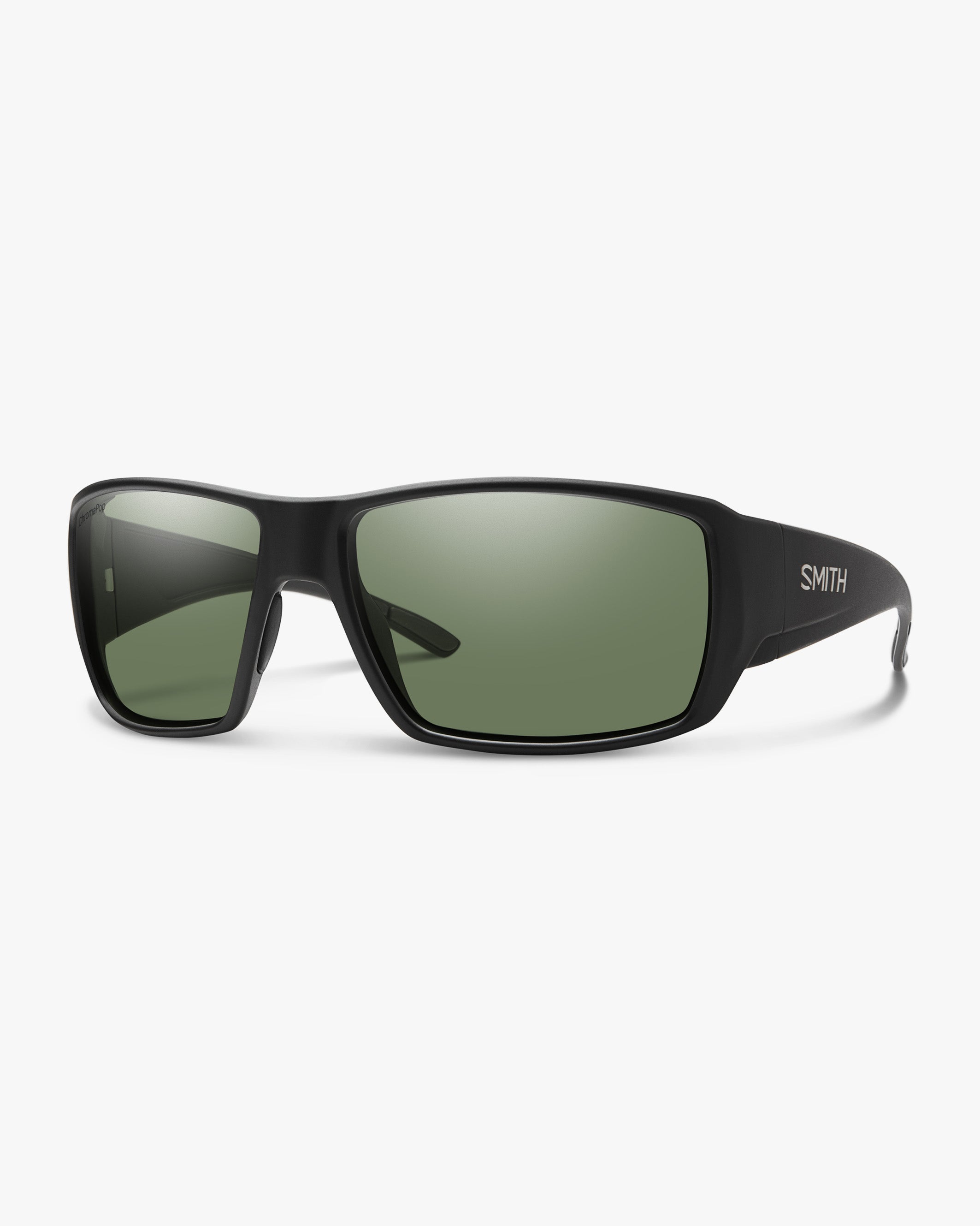 Guide's Choice - Matte Black - ChromaPop Polarized Gray Green