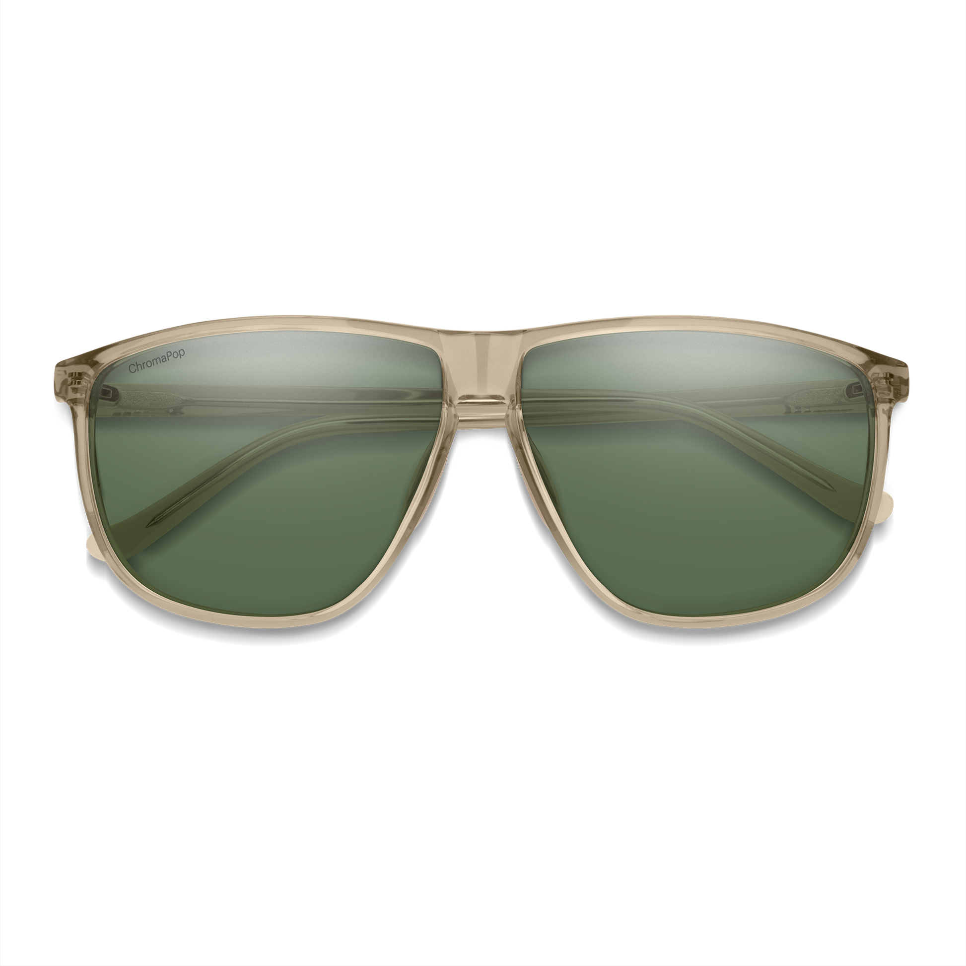 Smith Optics Sunglass Mono Lake - Summit Crystal - ChromaPop Polarized Gray Green