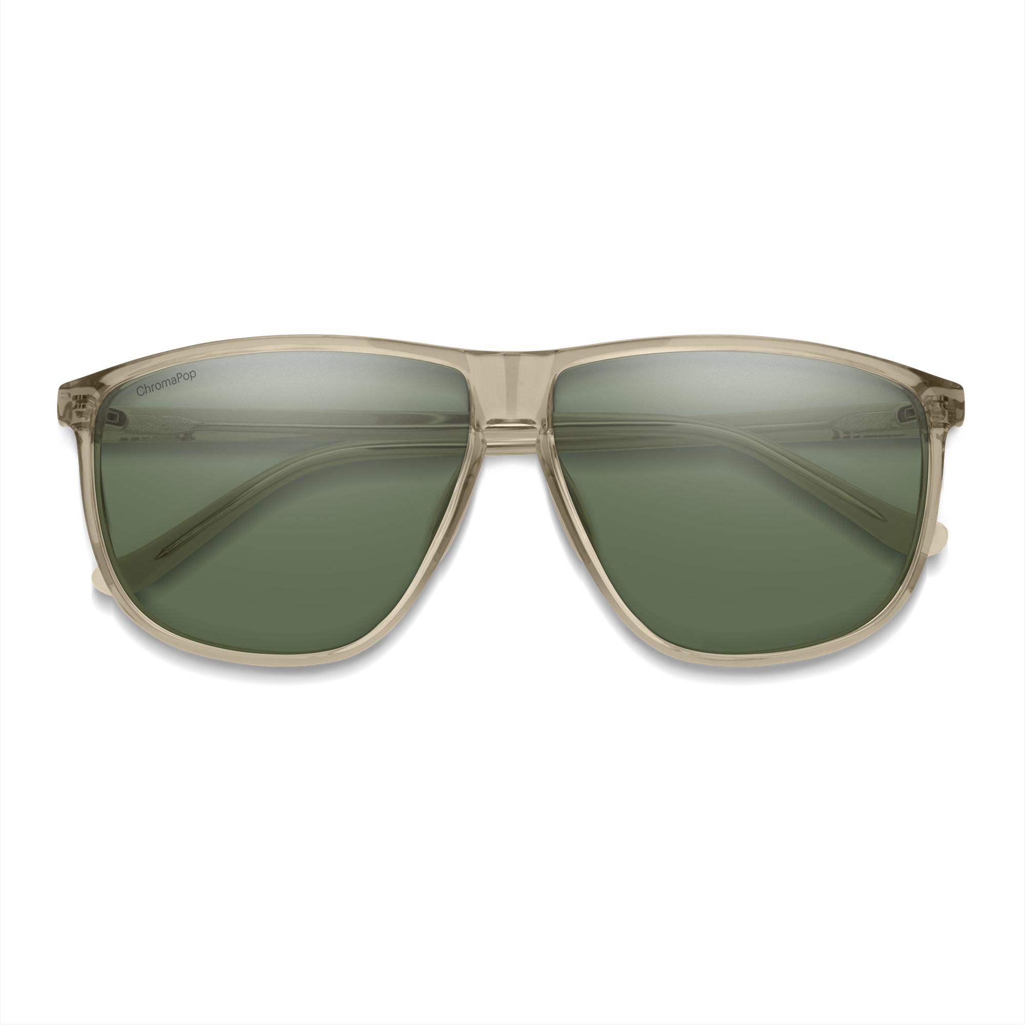 Smith Optics Sunglass Mono Lake - Summit Crystal - ChromaPop Polarized Gray Green