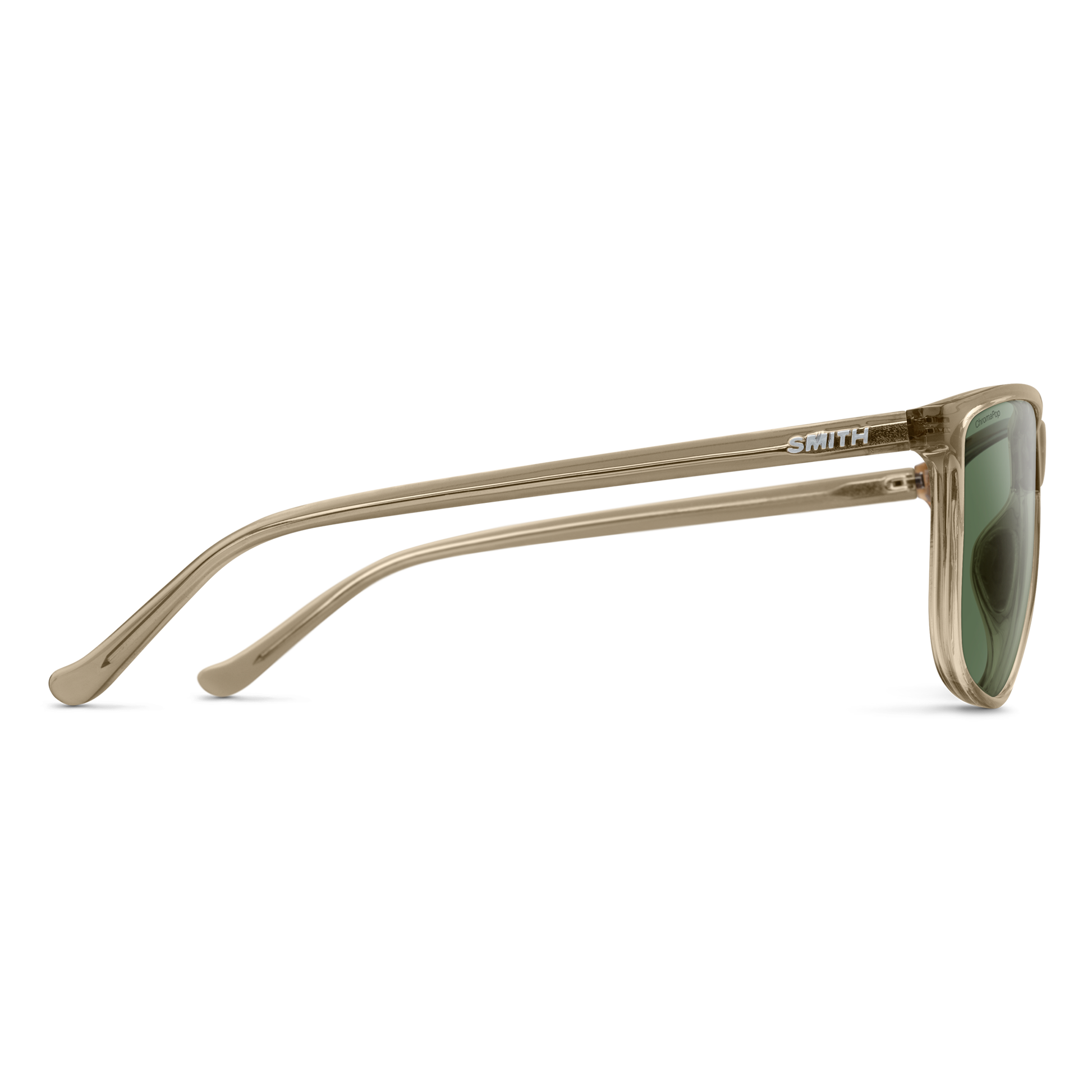 Smith Optics Sunglass Mono Lake - Summit Crystal - ChromaPop Polarized Gray Green