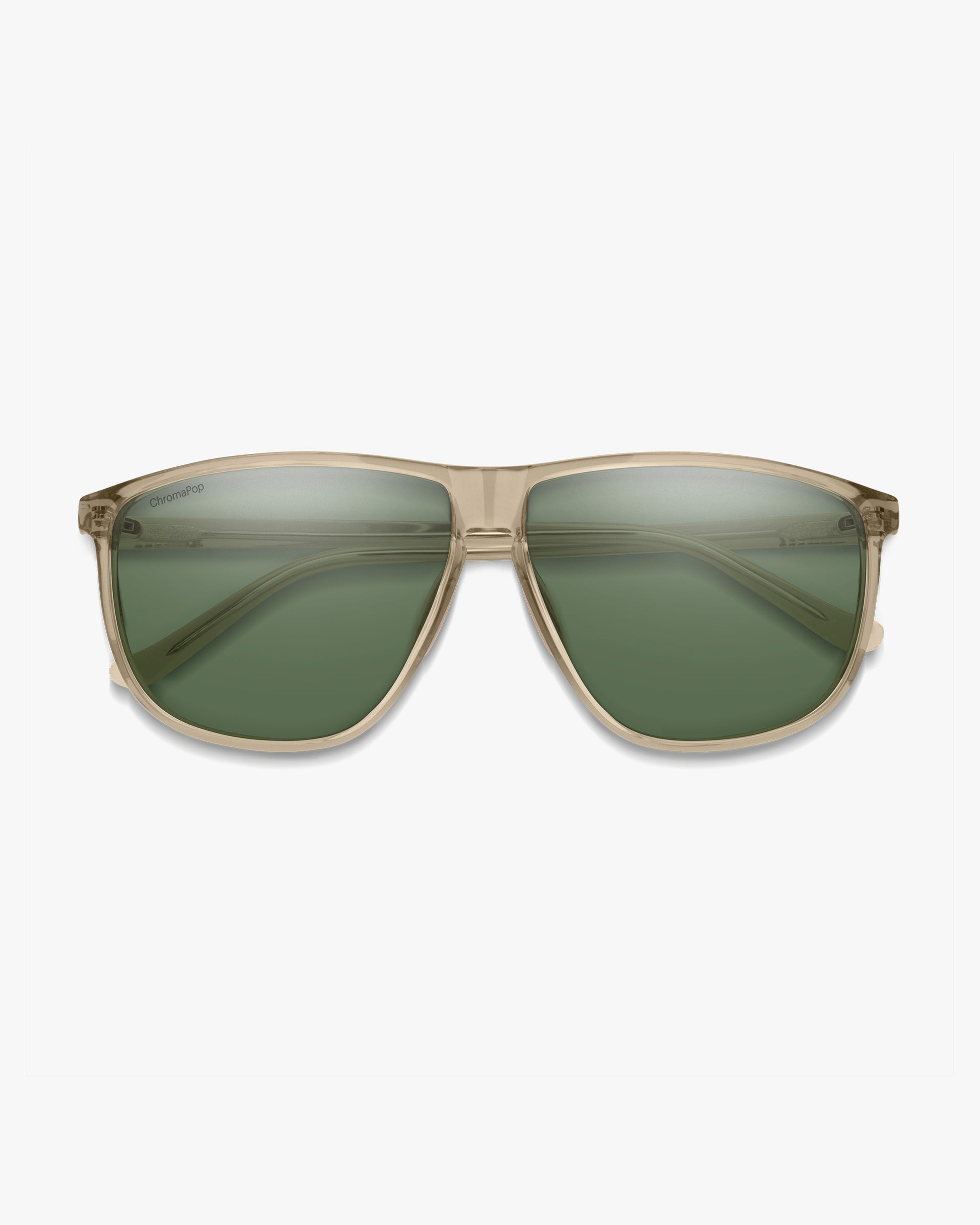 Smith Optics Sunglass Mono Lake - Summit Crystal - ChromaPop Polarized Gray Green