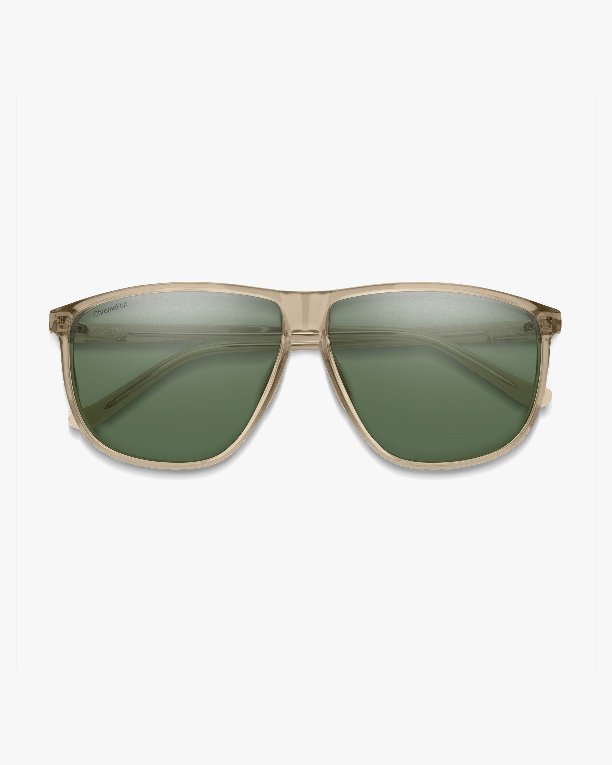 Smith Optics Sunglass Mono Lake - Summit Crystal - ChromaPop Polarized Gray Green