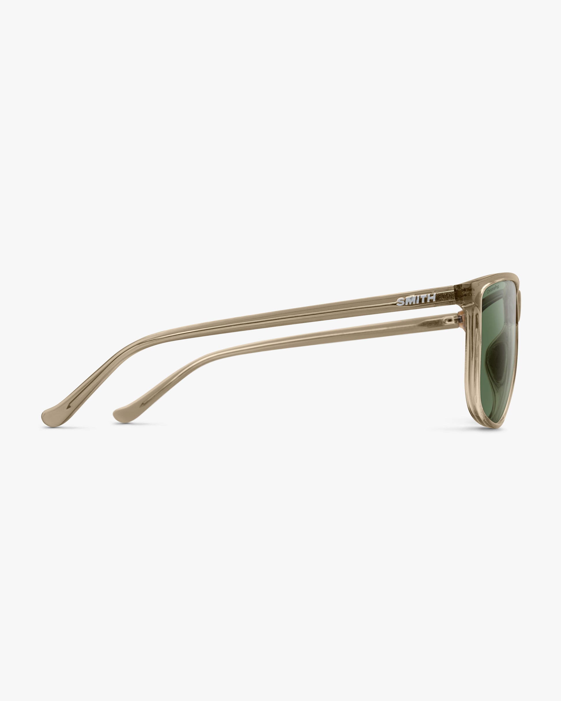 Smith Optics Sunglass Mono Lake - Summit Crystal - ChromaPop Polarized Gray Green