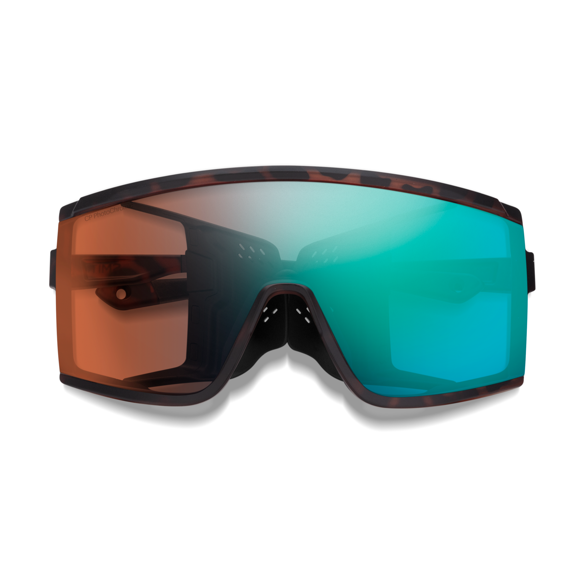 Smith Optics Sunglass Pursuit - Matte Tortoise - ChromaPop Glacier Photochromic Copper Opal Mirror