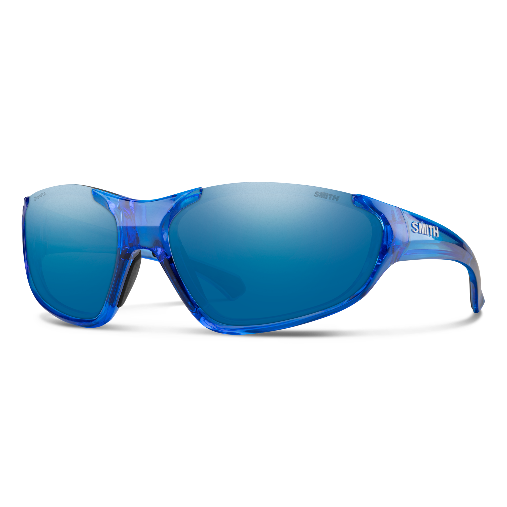 Smith Optics Sunglass Sliders - Electric Supernova - Chromapop Blue Mirror