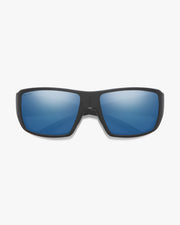 Smith Optics Sunglasses One Size Guide's Choice - Matte Black - Chromapop Glass Polarized Blue Mirror