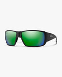 Smith Optics Sunglasses One Size Guide's Choice XL - Matte Black - Chromapop Glass Polarized Green Mirror