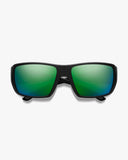 Smith Optics Sunglasses One Size Guide's Choice XL - Matte Black - Chromapop Glass Polarized Green Mirror