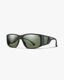 Smith Optics Sunglasses One Size Monroe Peak - Matte Black - Chromapop Polarized Gray Green