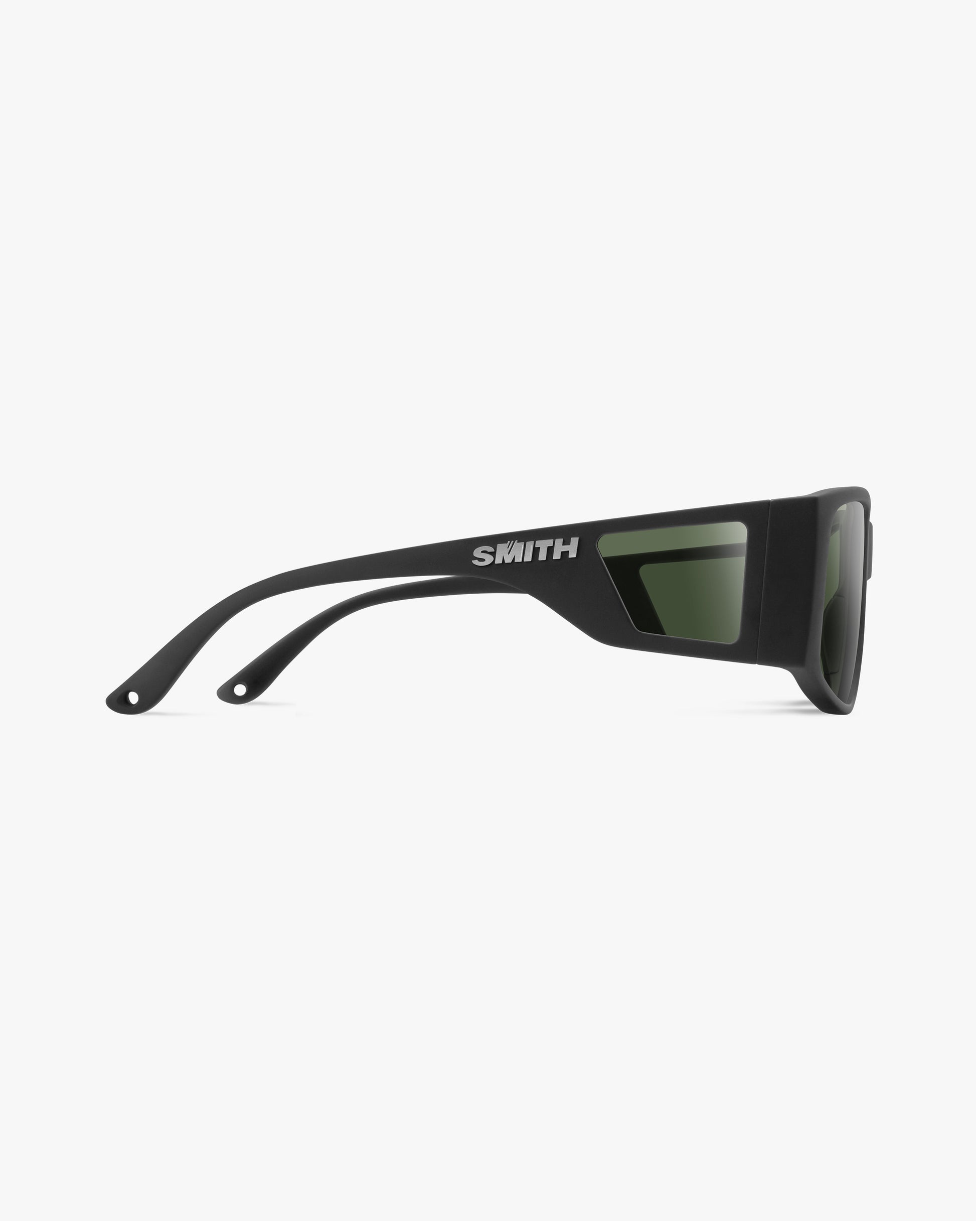 Smith Optics Sunglasses One Size Monroe Peak - Matte Black - Chromapop Polarized Gray Green