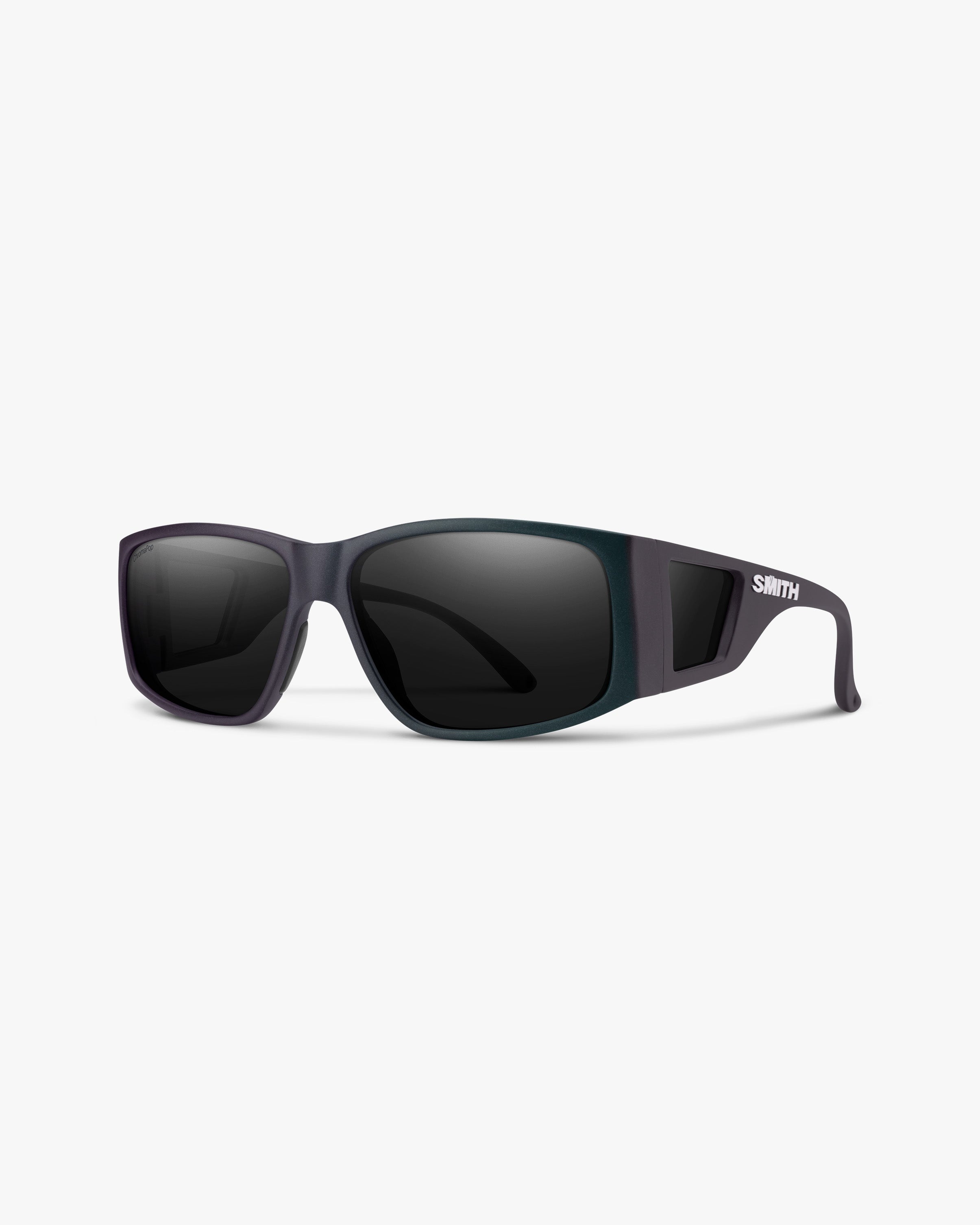 Smith Optics Sunglasses One Size Monroe Peak - Matte Fathom - Chromapop Polarized Black