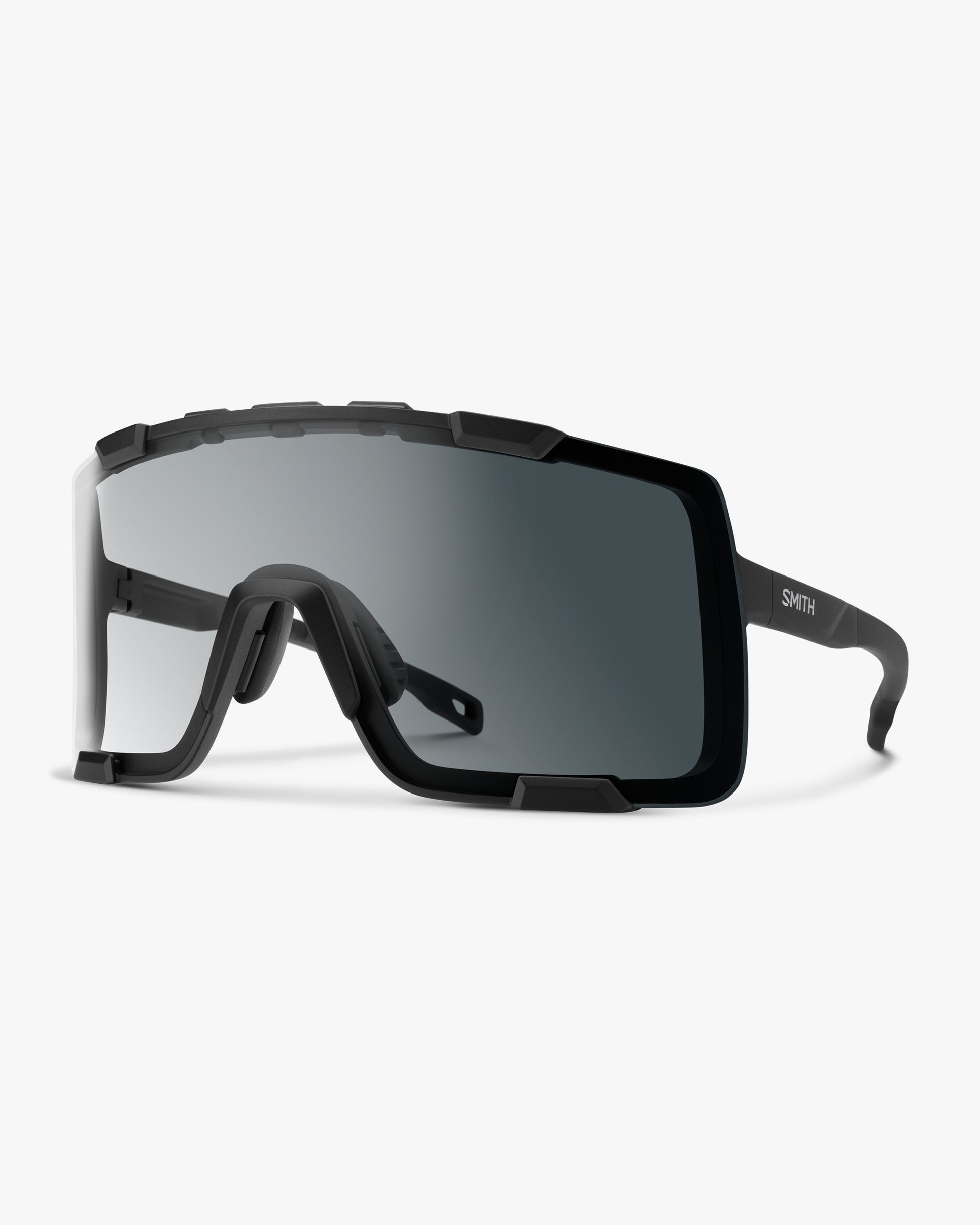 Smith Optics Sunglasses One Size Syncline - Matte Black - Chromapop Photochromic Clear To Gray