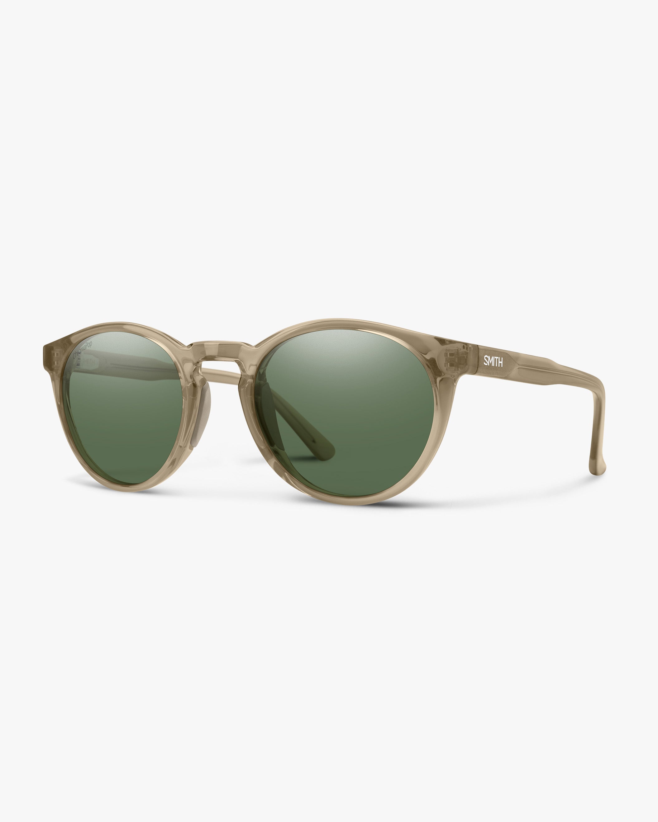 Smith Optics Sunglasses One Size Westward - Summit Crystal - Chromapop Polarized Gray Green