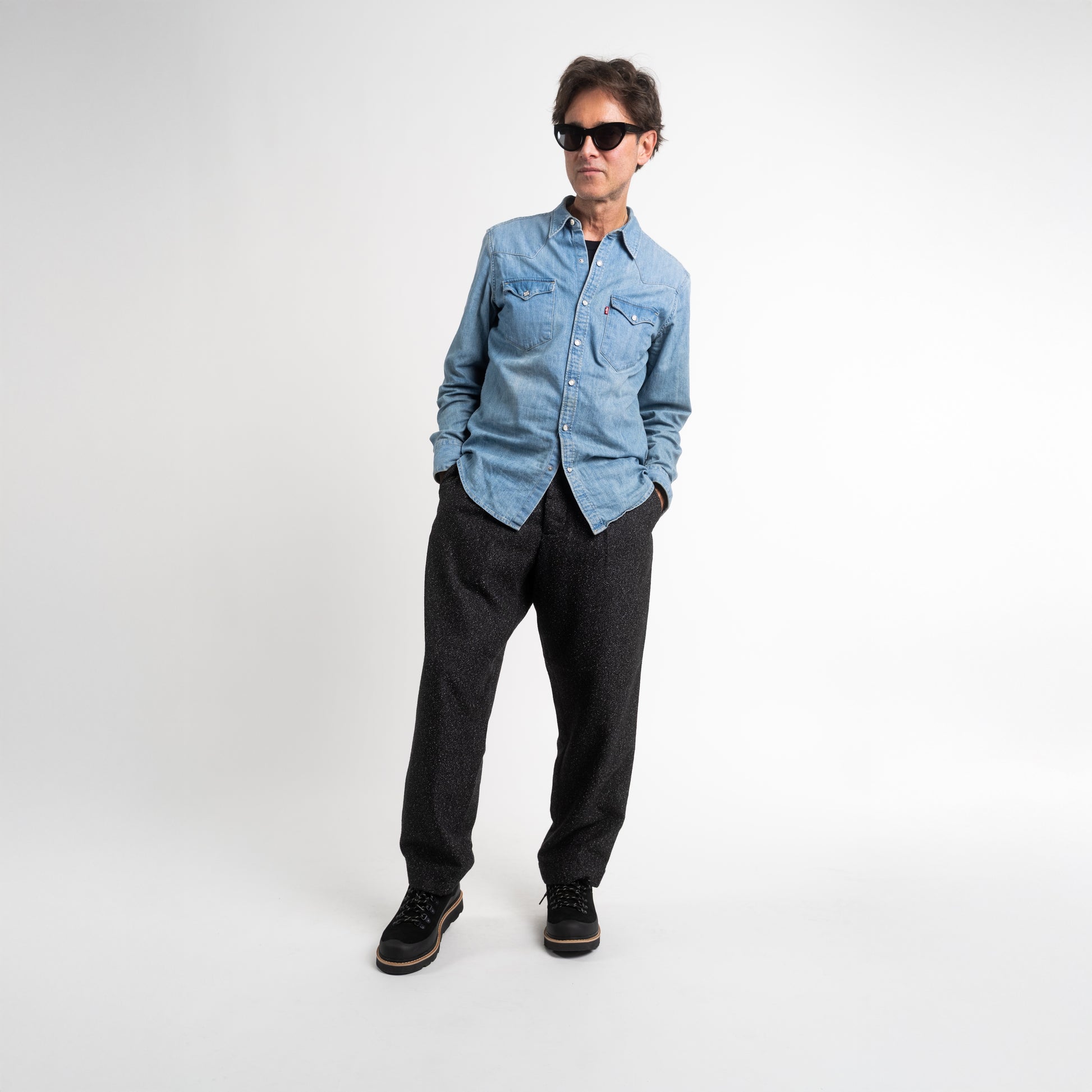 Sorel Shoes M's Slabtown 62'™ Explorer - Black/Bleached Ceramic