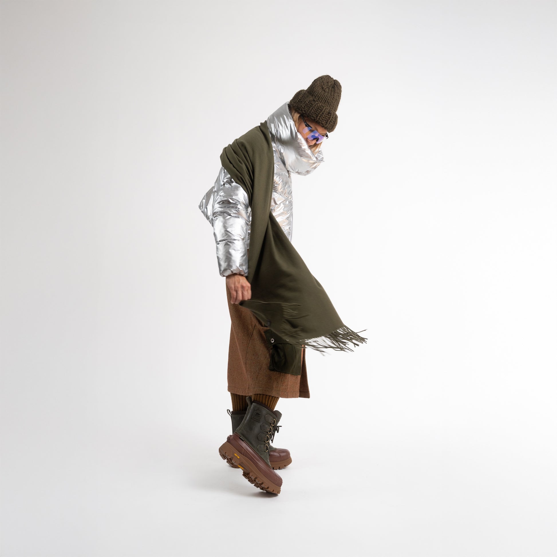 Sorel Shoes Sorel X Barbour Caribou Horizon™ GTX - Alpine Tundra/Gum 10