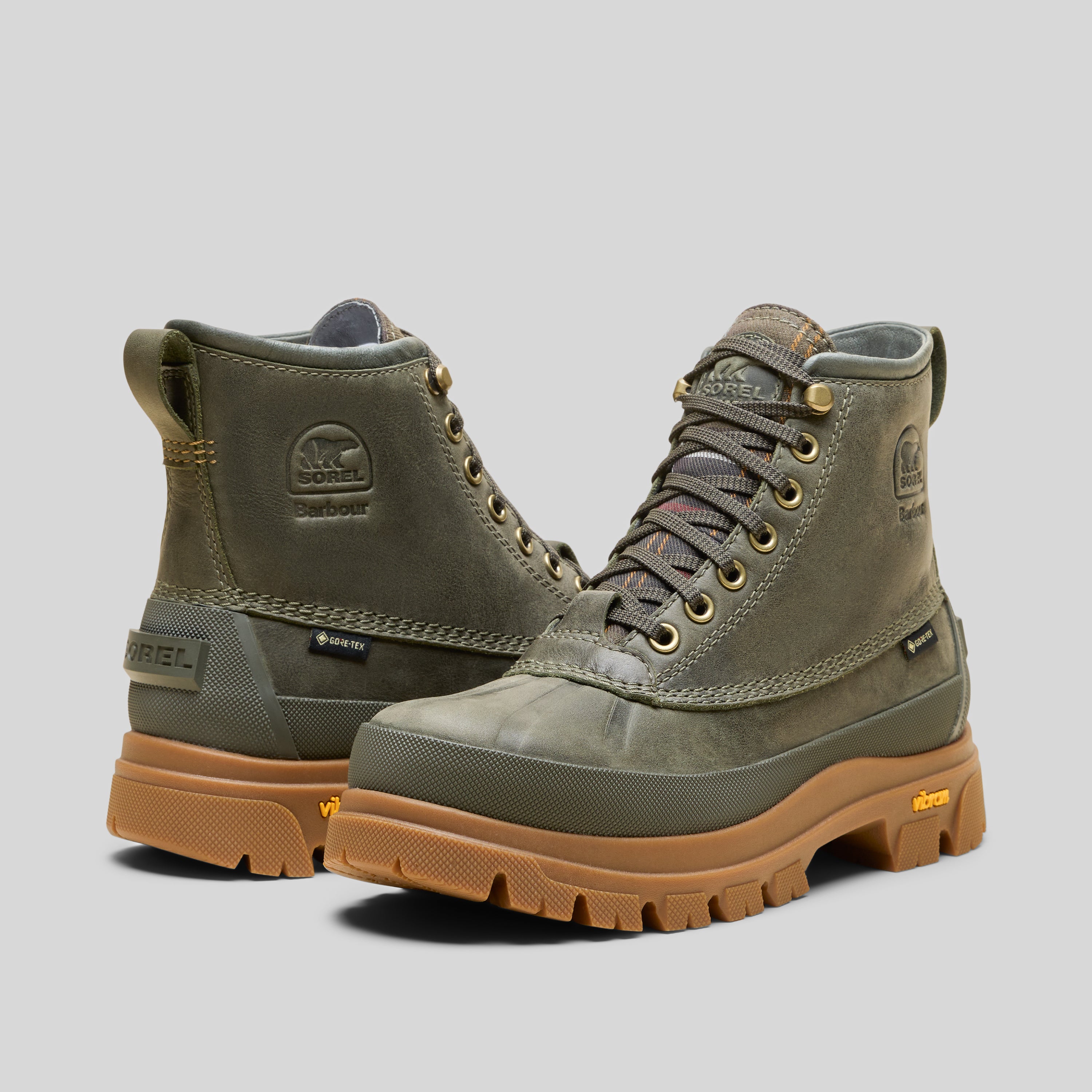 Sorel Shoes Sorel X Barbour Daystorm Horizon™ GTX - Alpine Tundra/Gum 10
