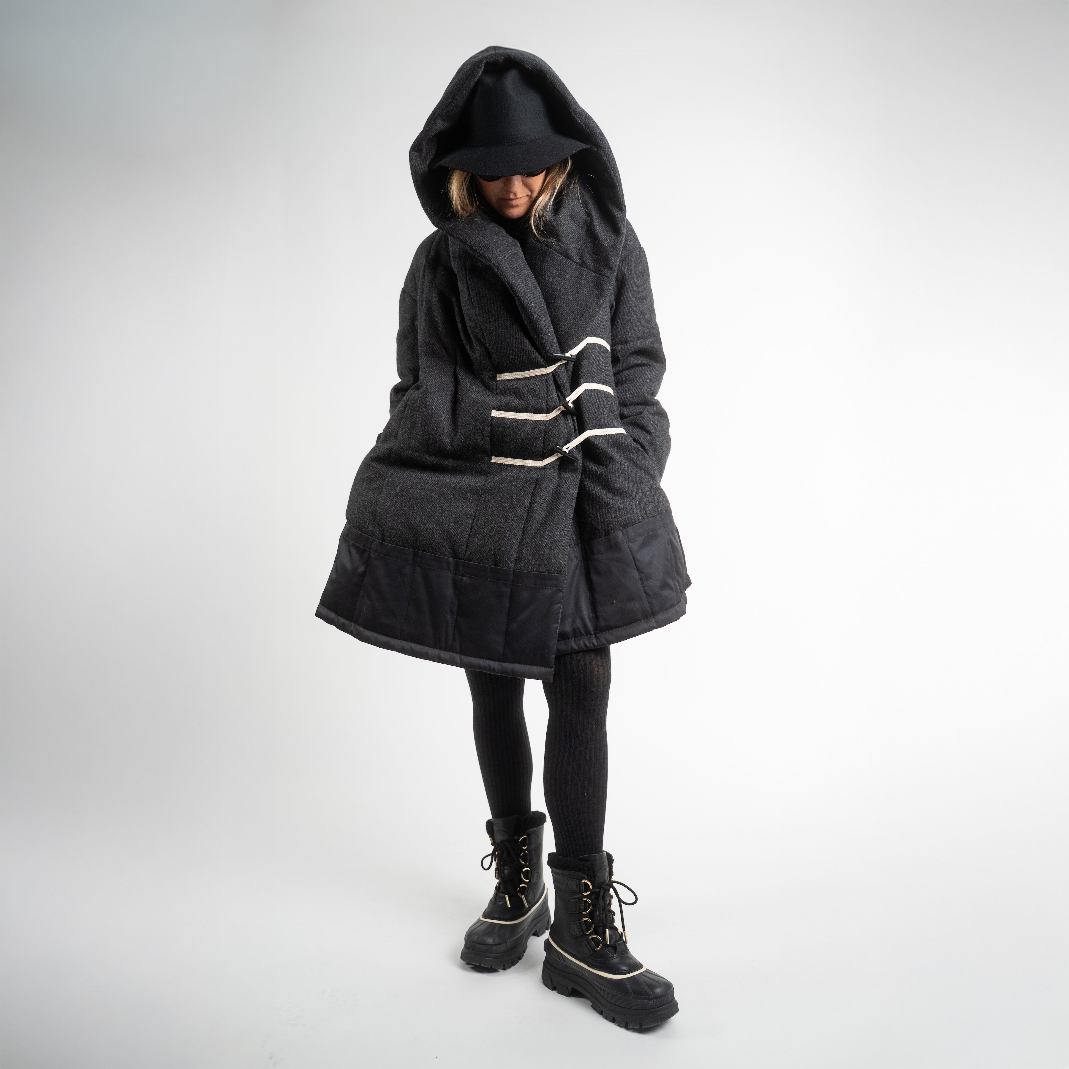 Sorel Shoes W Caribou Horizon GTX - Black/Honey White